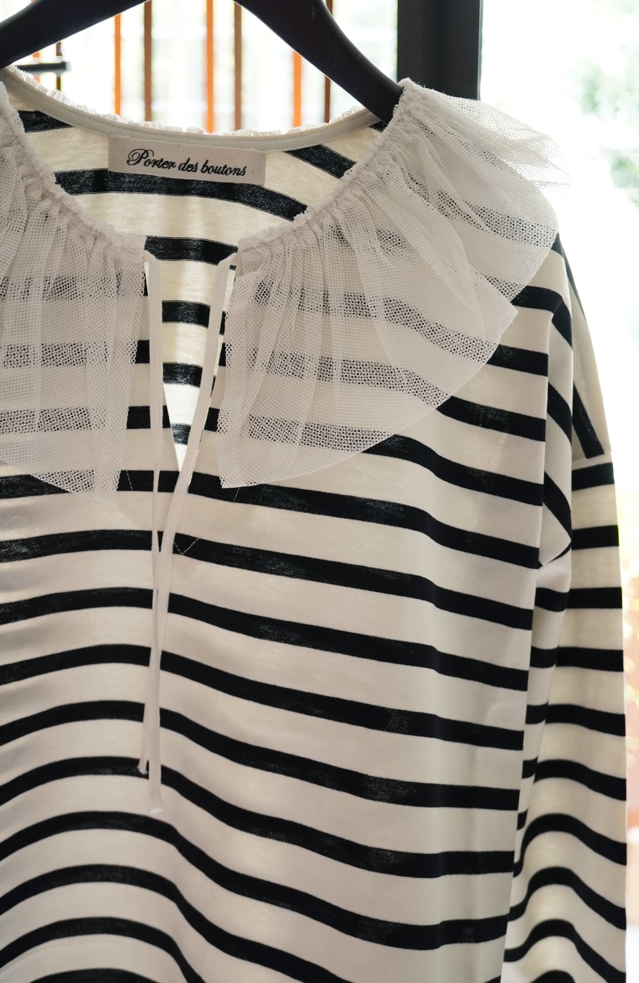 チュールカラーバスクシャツ(2026 Spring Collection)