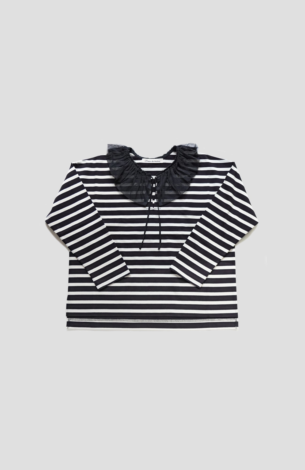 チュールカラーバスクシャツ(2026 Spring Collection)