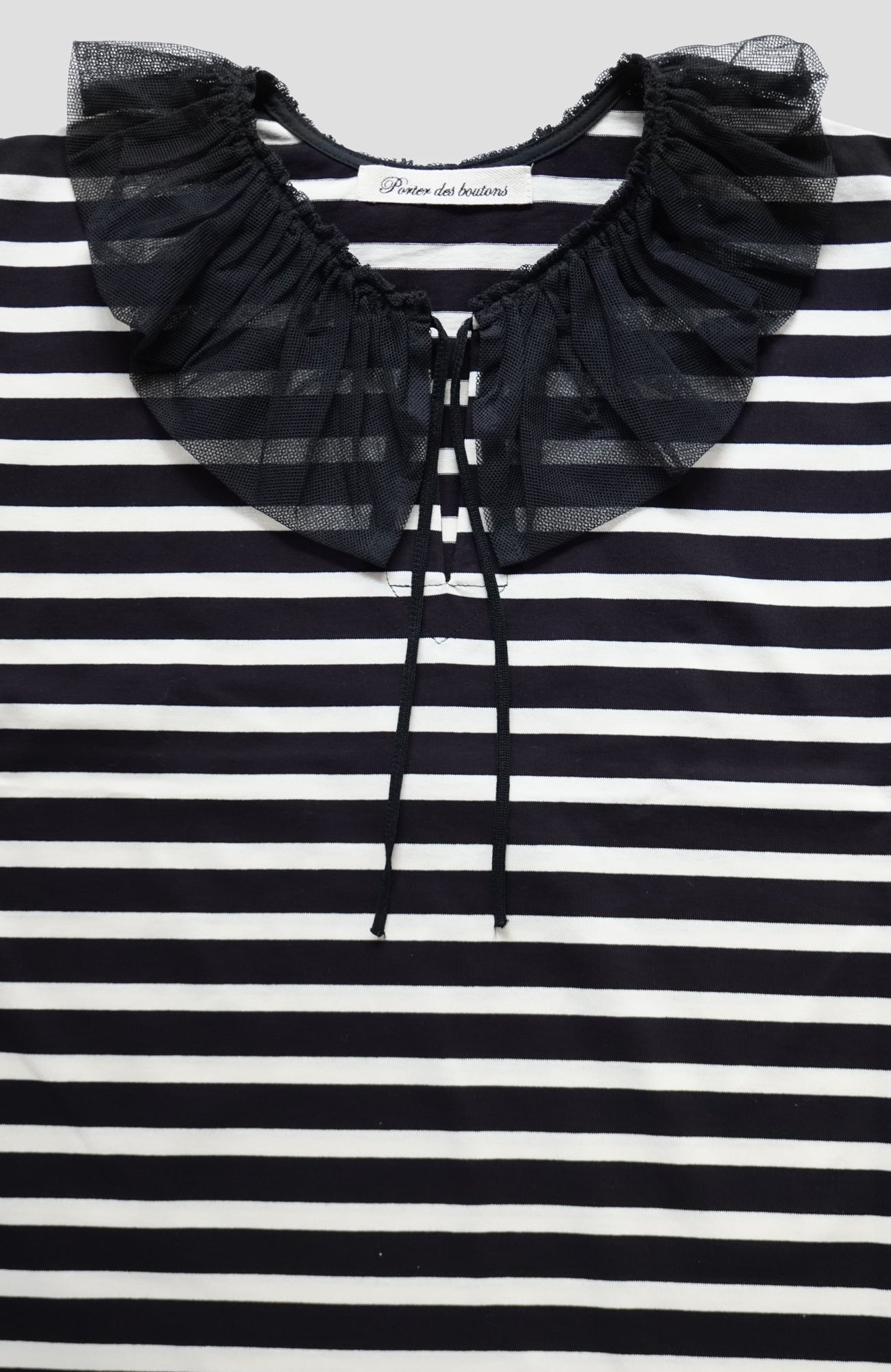 チュールカラーバスクシャツ(2026 Spring Collection)