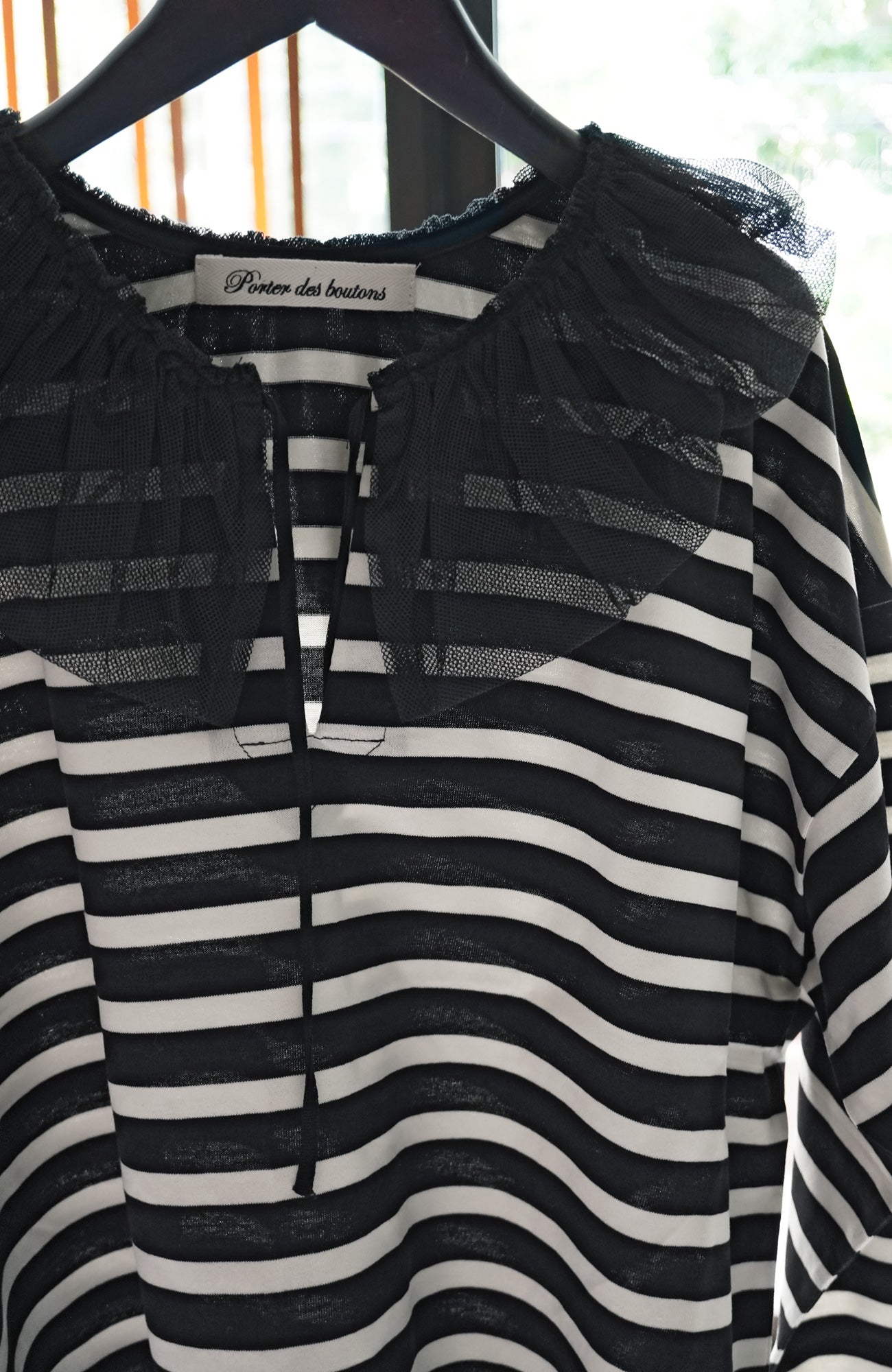 チュールカラーバスクシャツ(2026 Spring Collection)