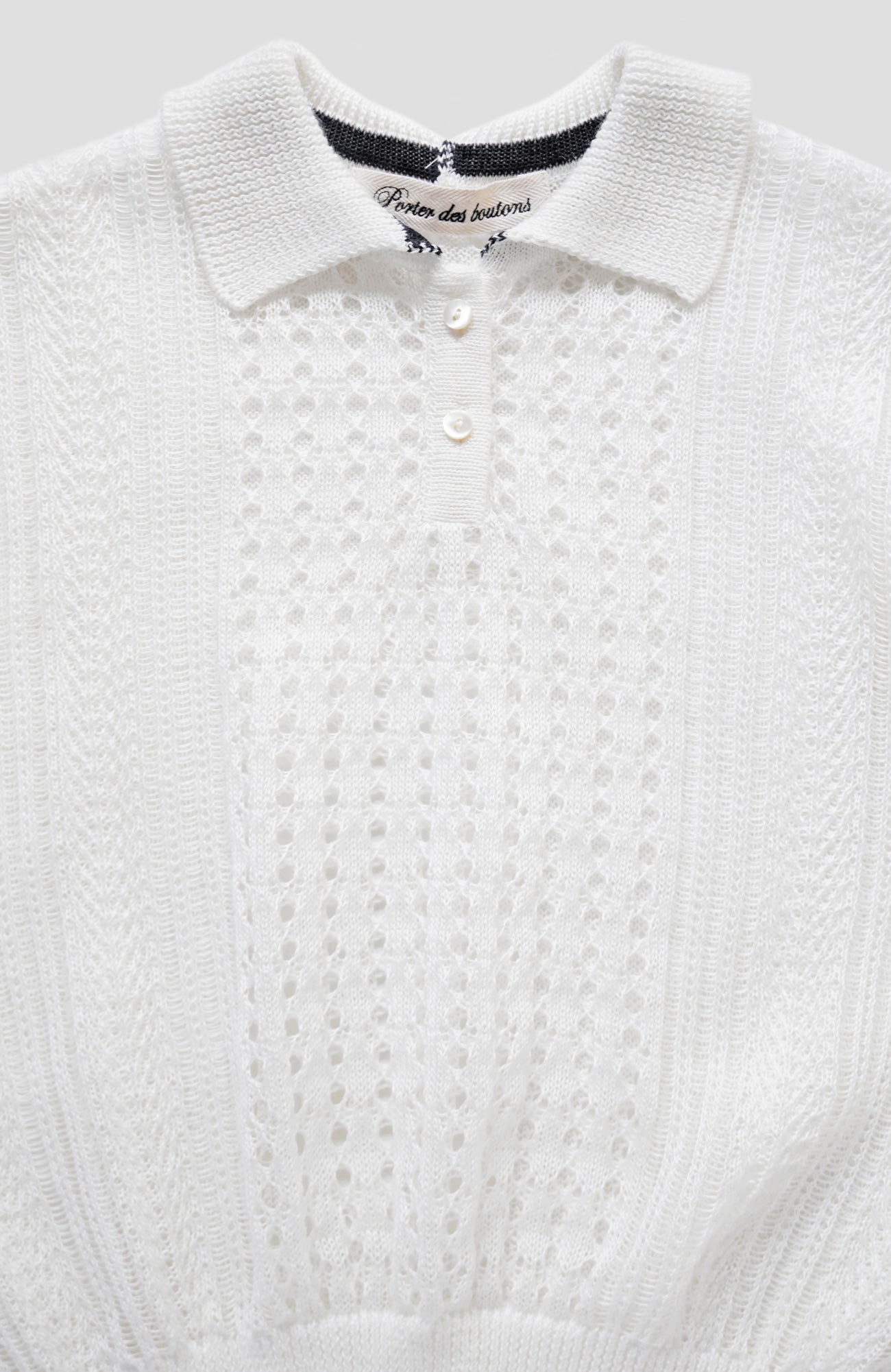 ポロカラーニット(2026 Spring Collection)