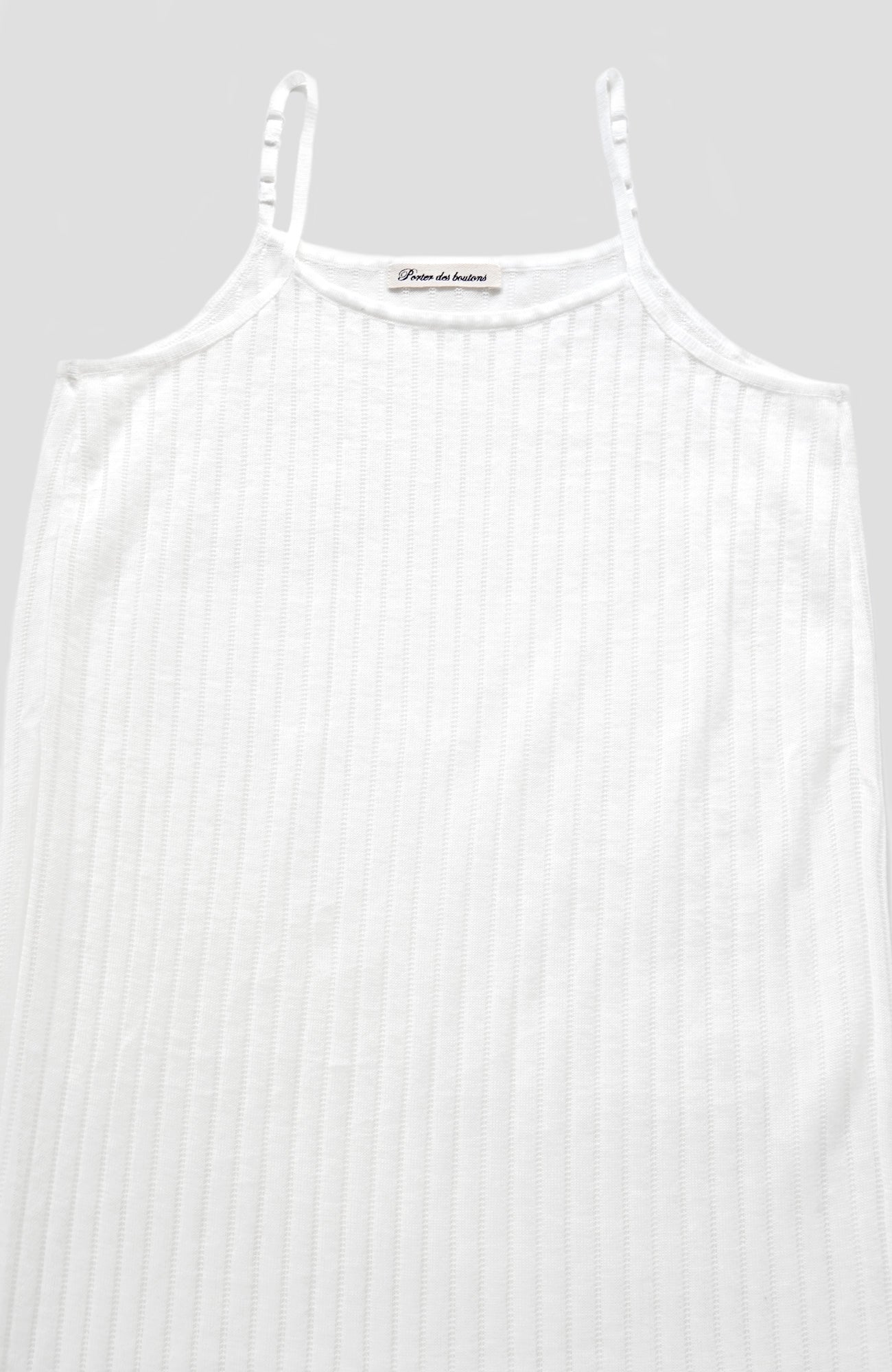 オーガニックラミーニットキャミドレス(2026 Spring Collection)