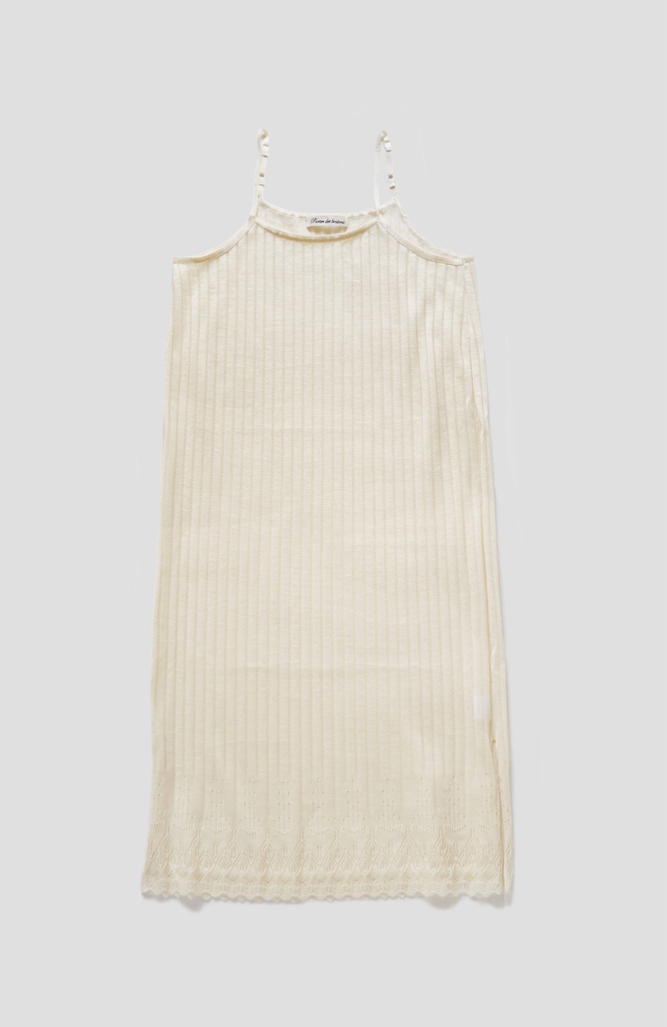 オーガニックラミーニットキャミドレス(2026 Spring Collection)