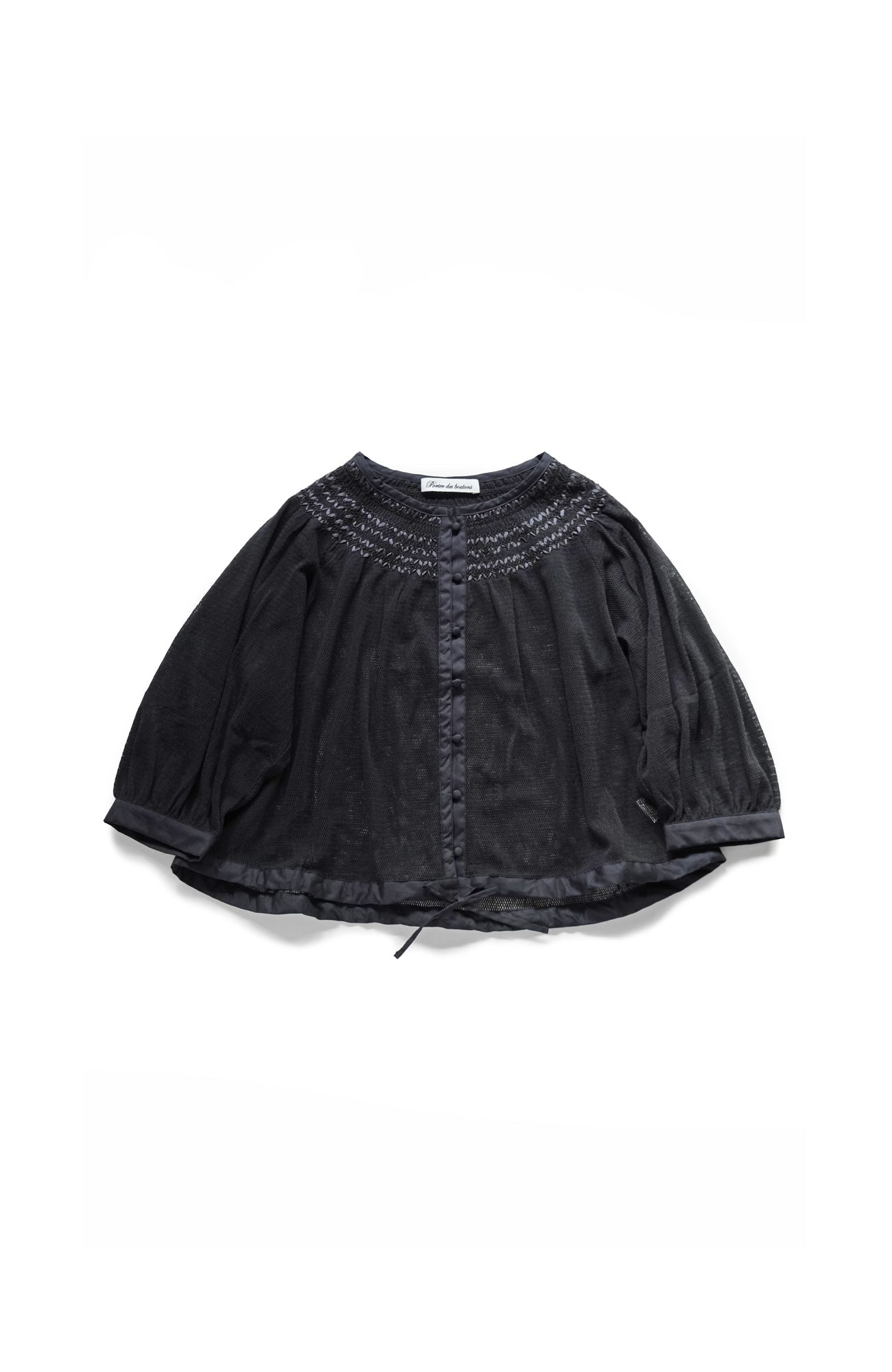 リボンスモッキングブラウス(2026 Spring Collection)