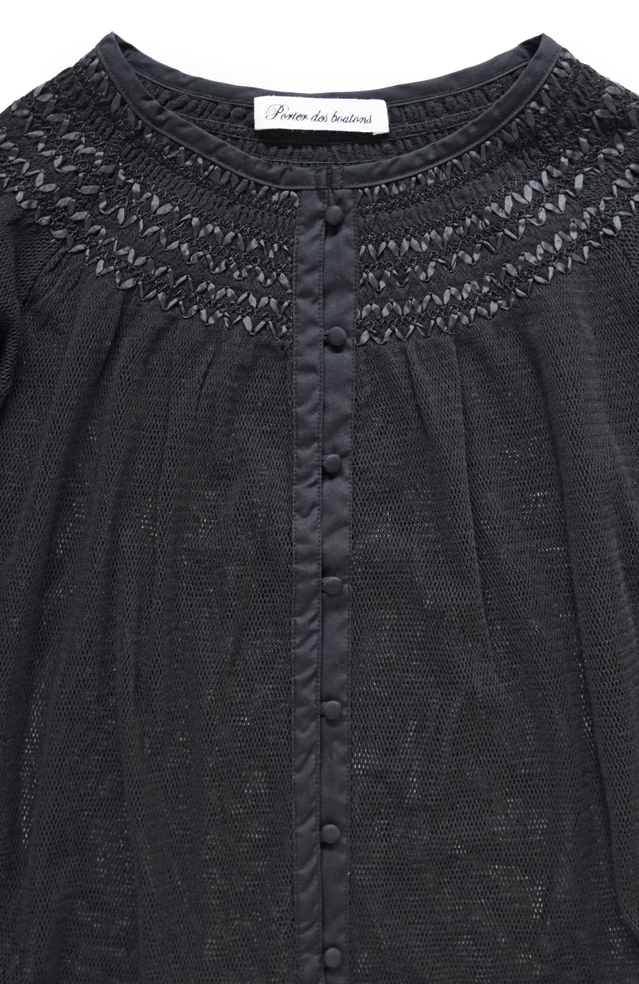 リボンスモッキングブラウス(2026 Spring Collection)