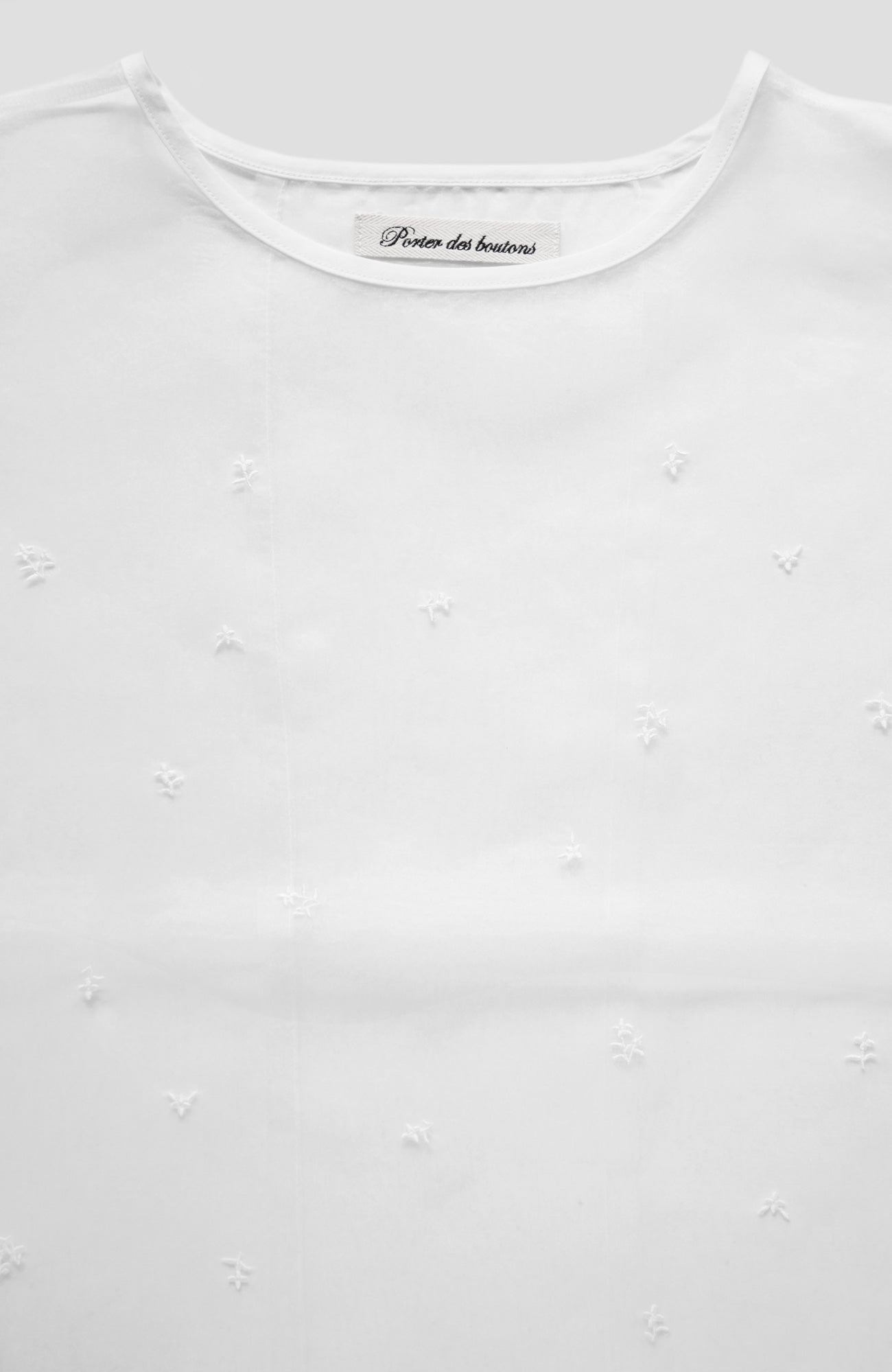 Petite fleurオーガンジープルオーバー(2026 Spring Collection)