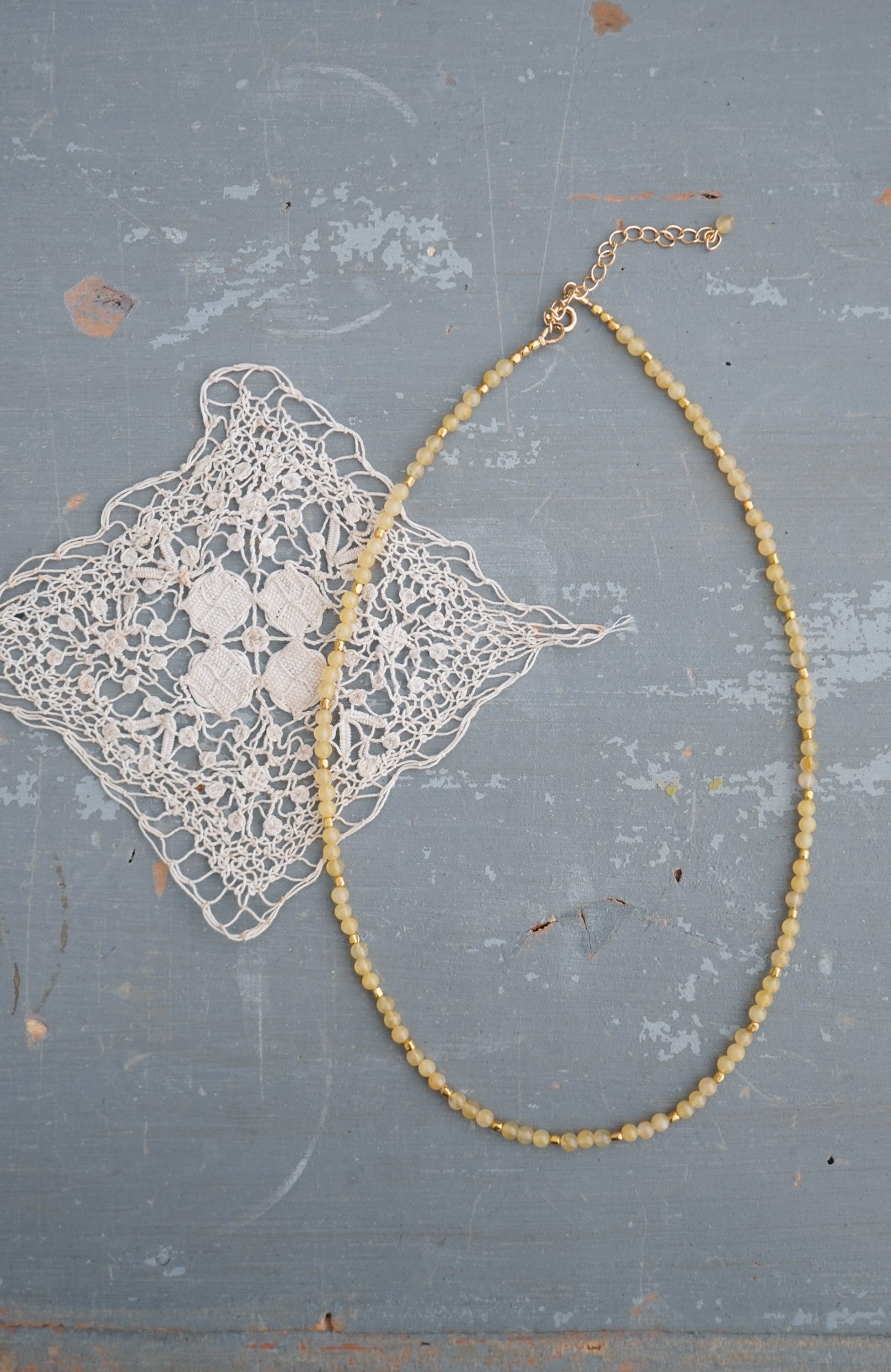 天然石コンビネゾンネックレス(2026 Spring Collection)