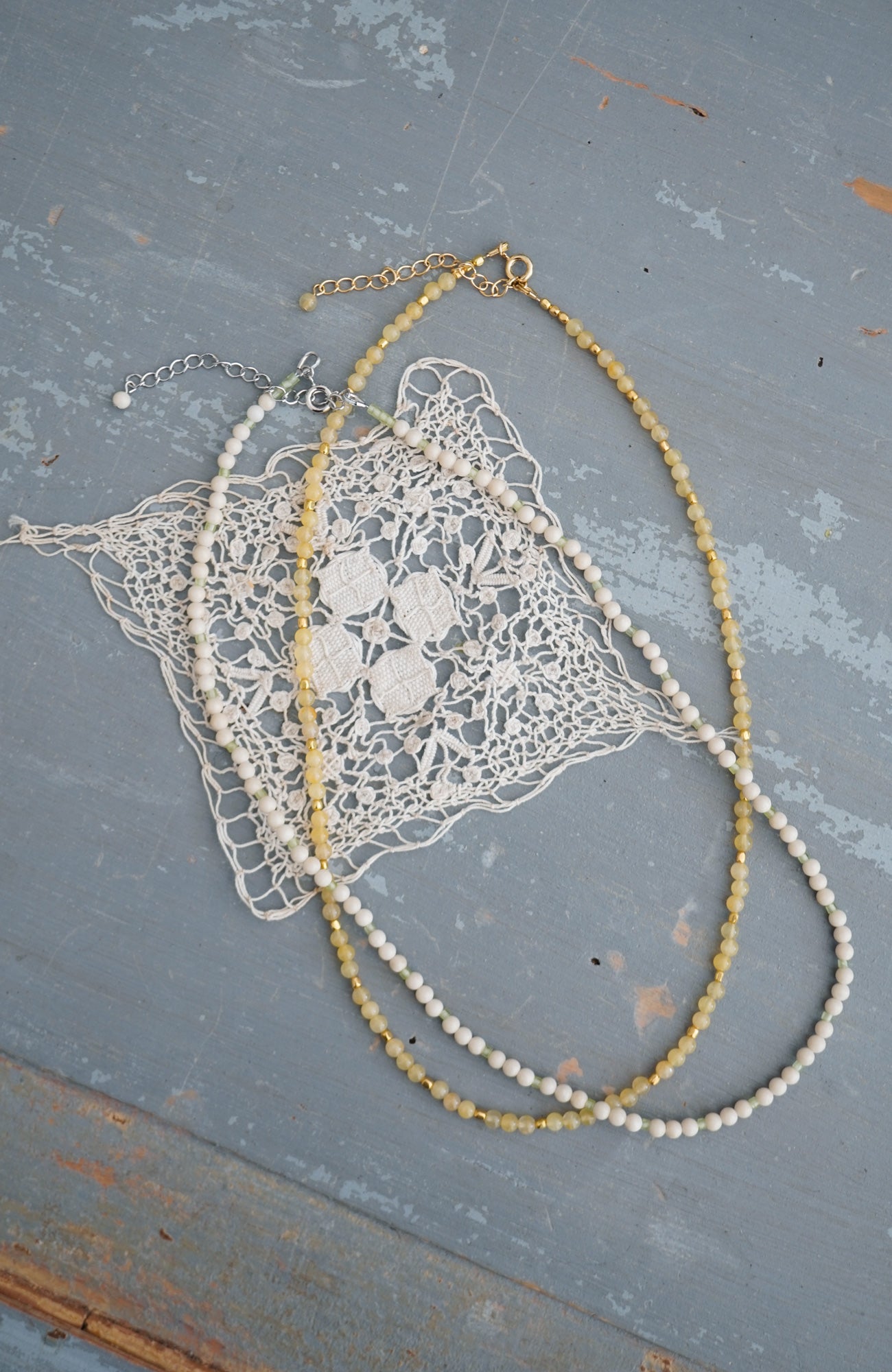 天然石コンビネゾンネックレス(2026 Spring Collection)