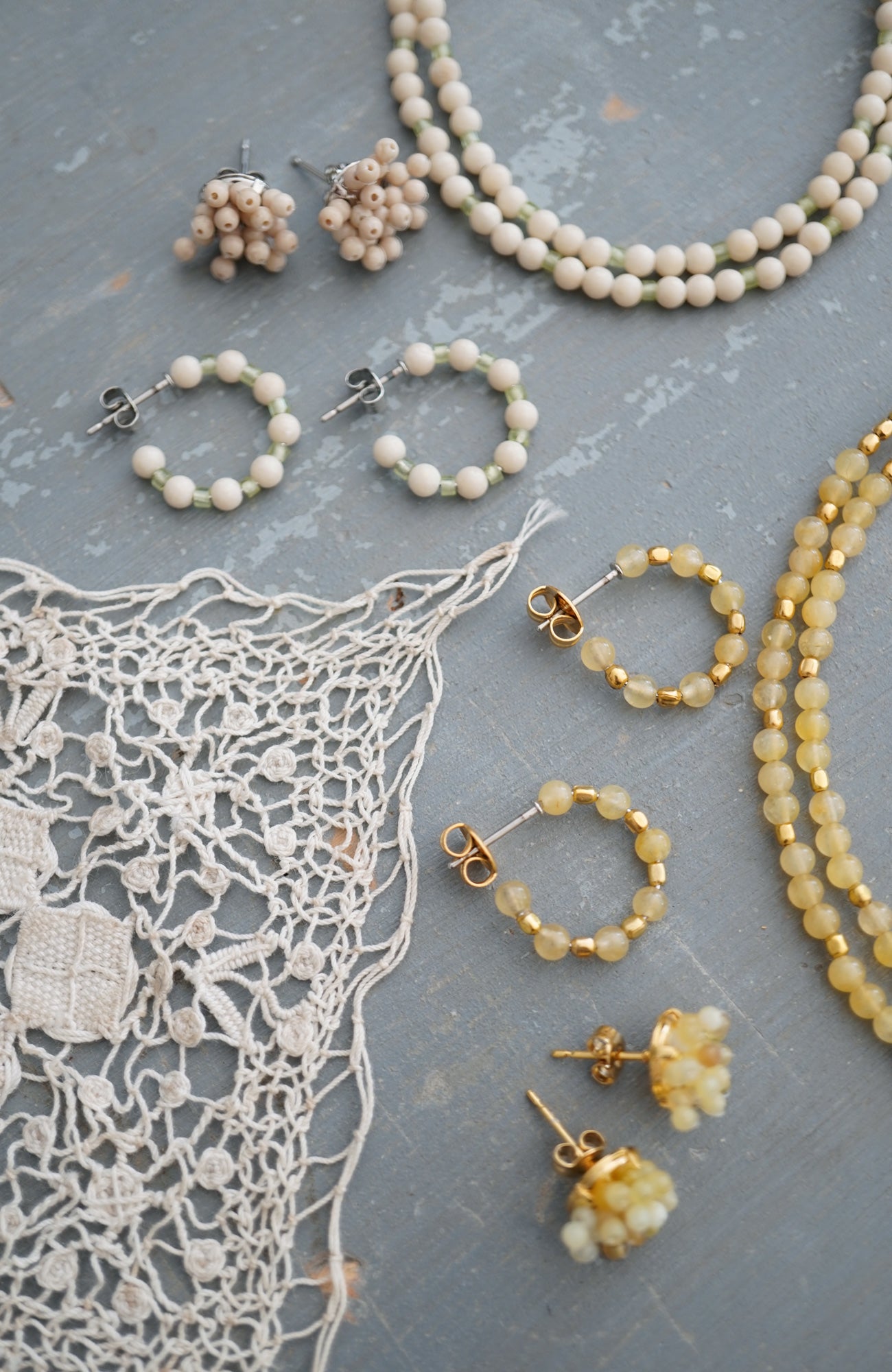 天然石コンビネゾンネックレス(2026 Spring Collection)