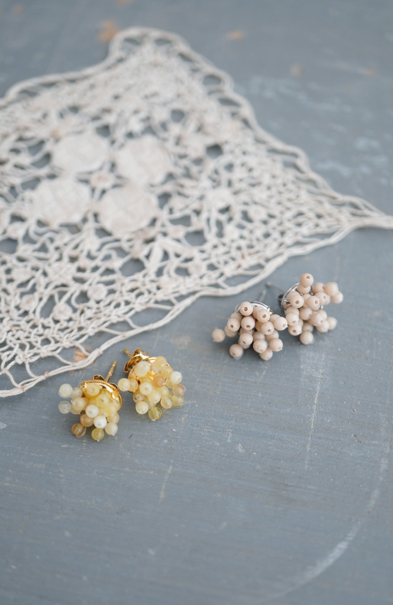 天然石カイユーピアス(2026 Spring Collection)