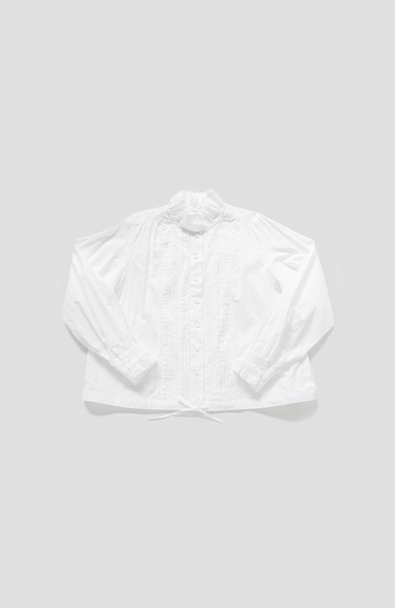 ピンタックとレースのブラウス(2026 Summer Collection)