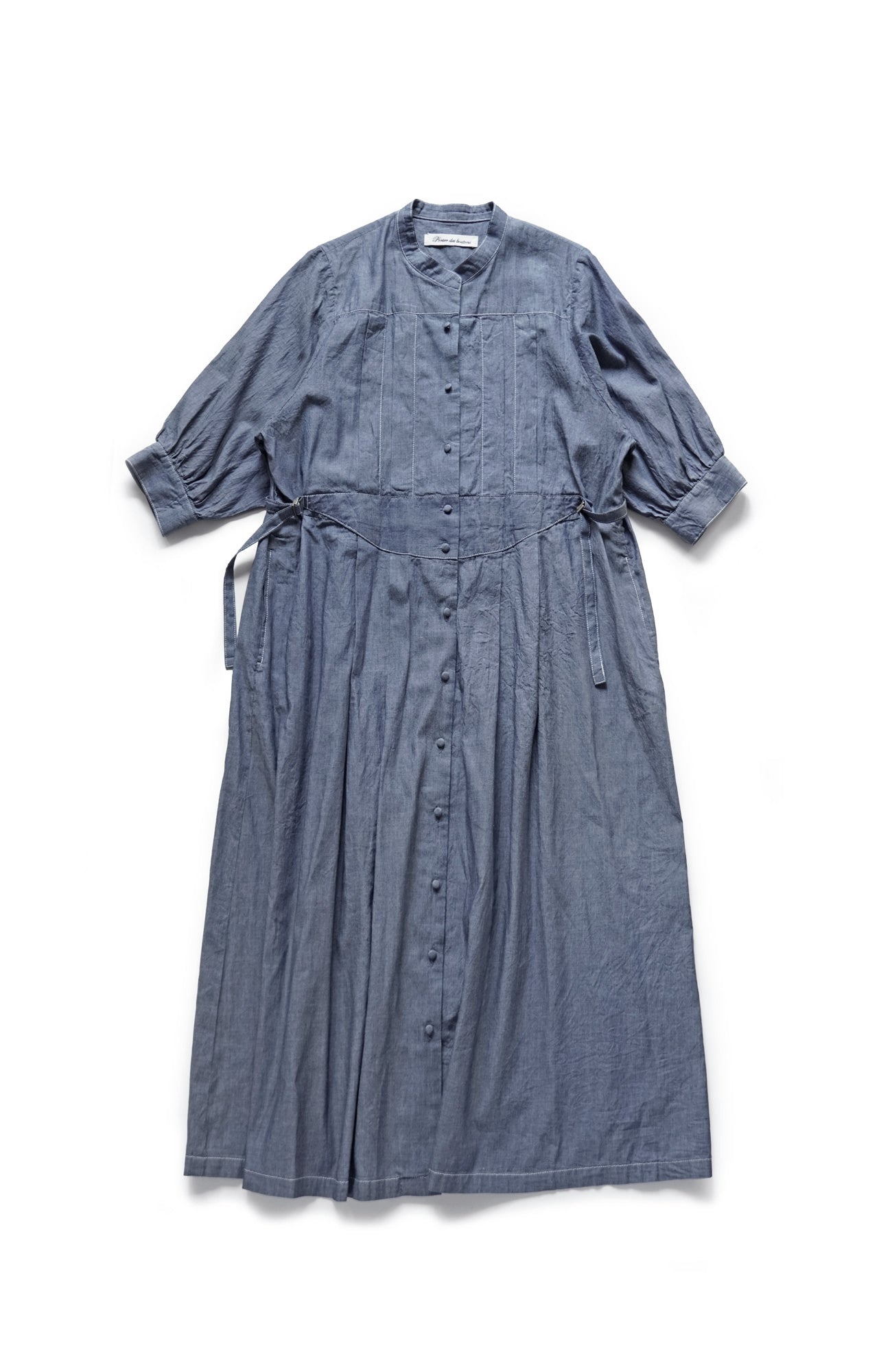 2.8ozデニムワイドタックワンピース(2026 Summer Collection)