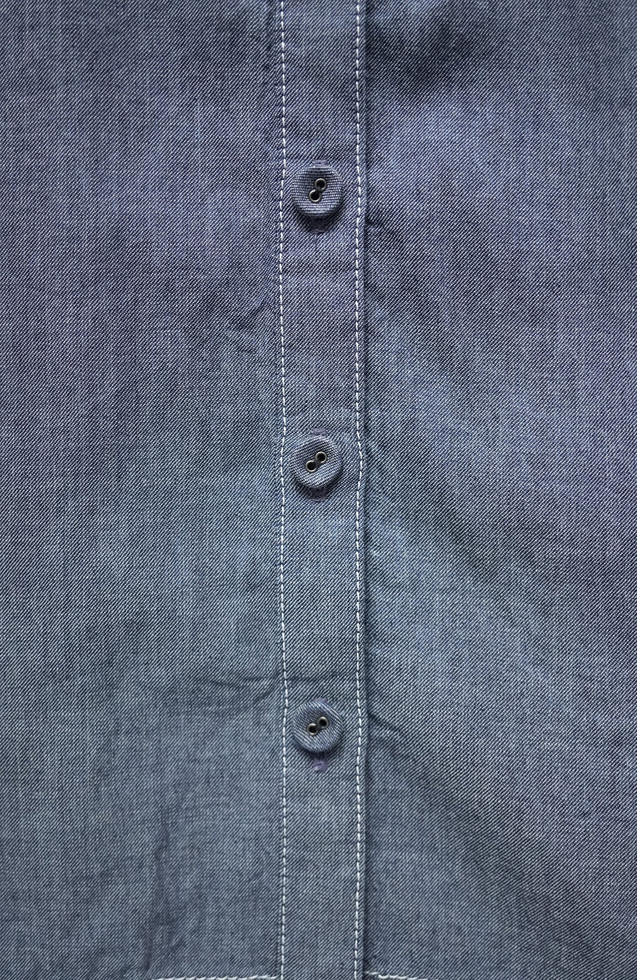 2.8ozデニムタッセルブラウス(2026 Summer Collection)