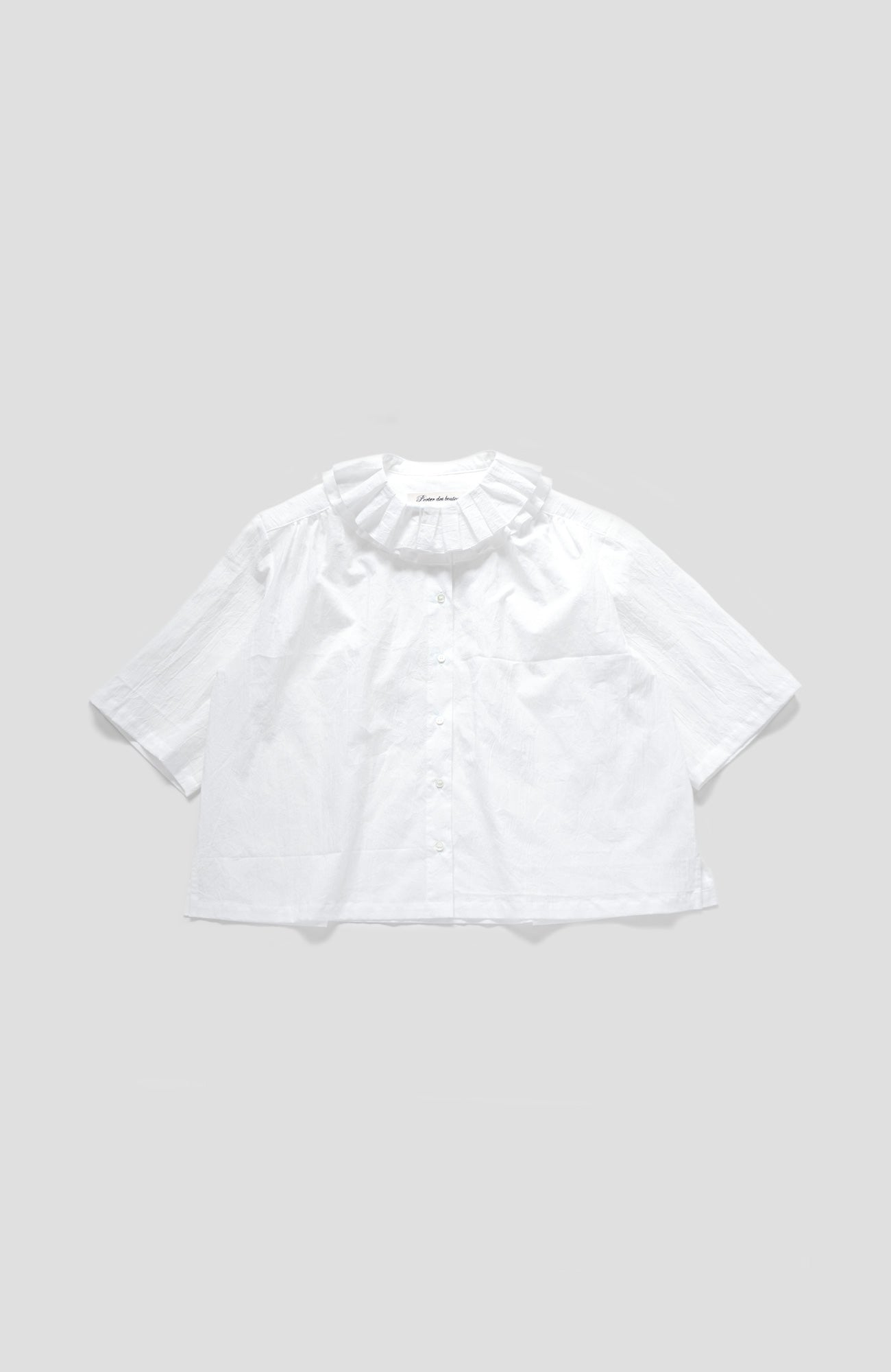 ダブルタックカラーブラウス(2026 Summer Collection)