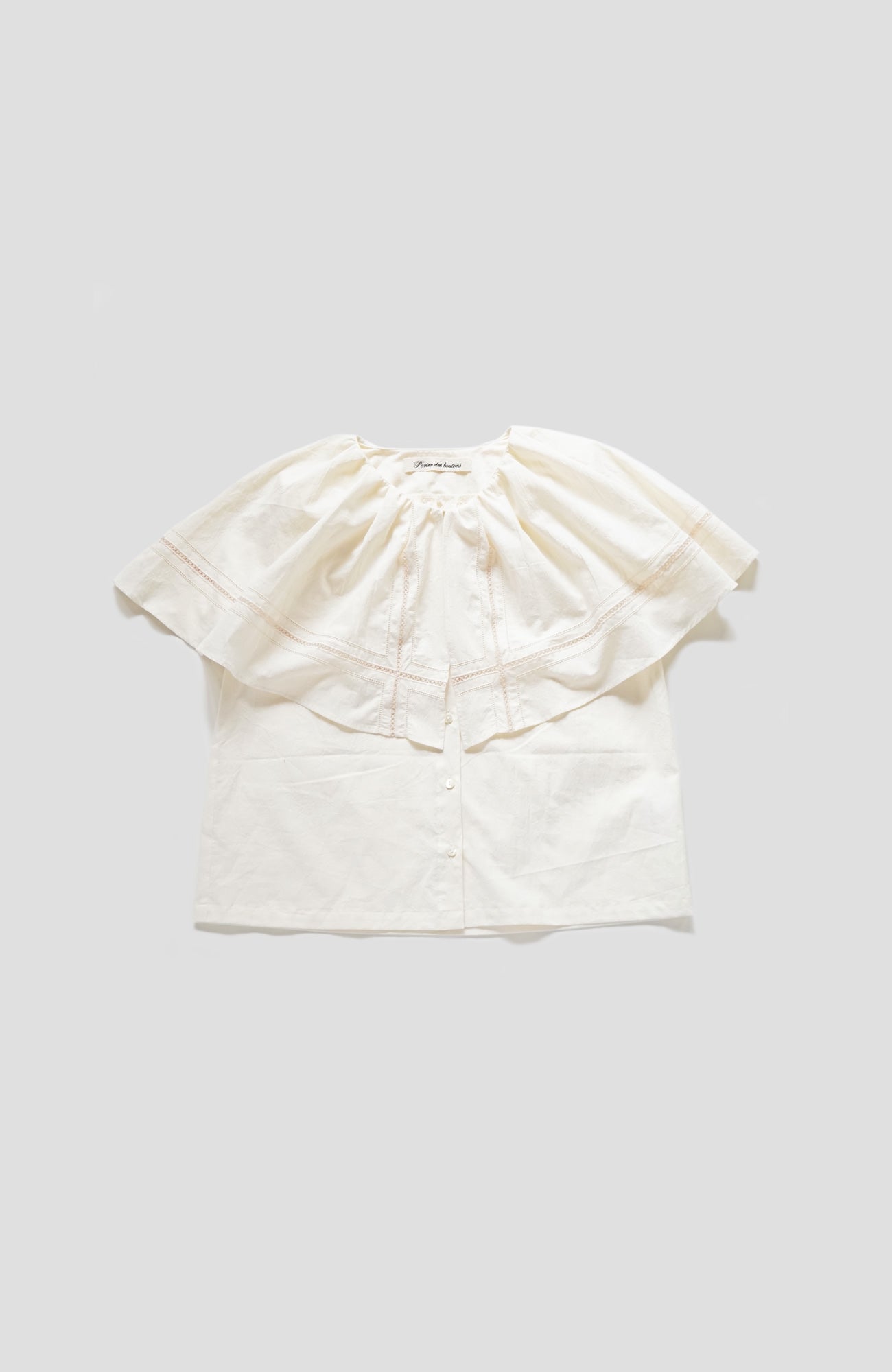 ワイドカラーブラウス(2026 Summer Collection)