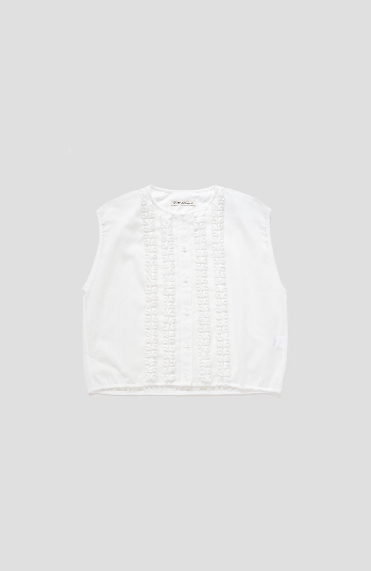 タックフリルベスト(2026 Summer Collection)