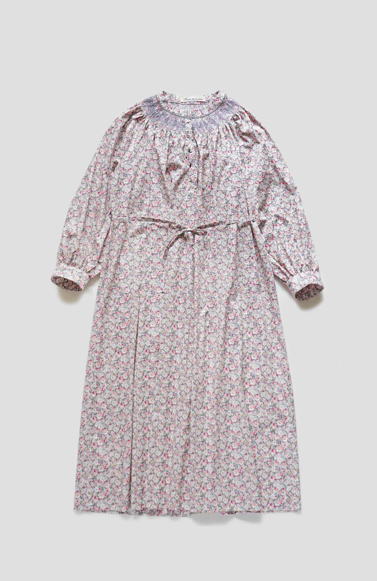 LIBERTY PRINTスモッキングドレス(2026 Autumn Collection)