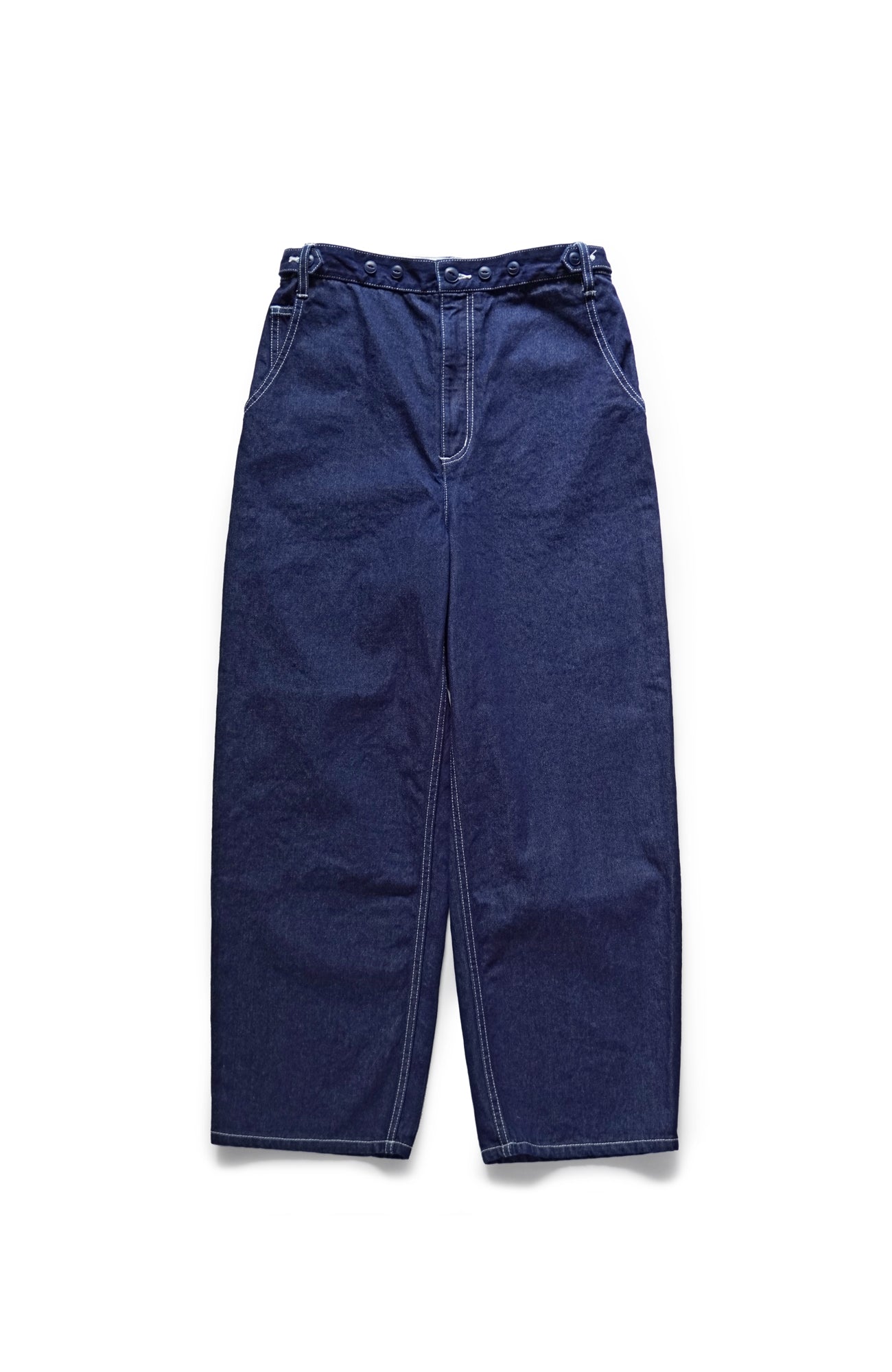 ボタンアジャストデニムパンツ(2026 Autumn Collection)