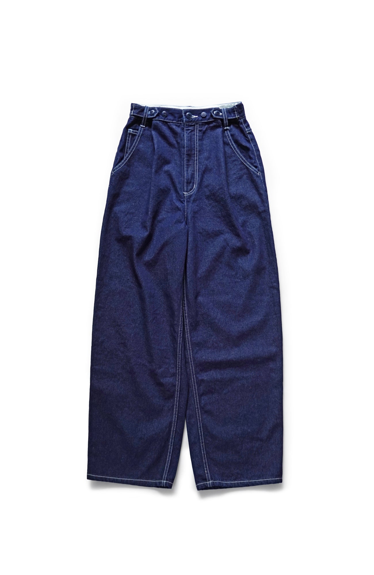 ボタンアジャストデニムパンツ(2026 Autumn Collection)