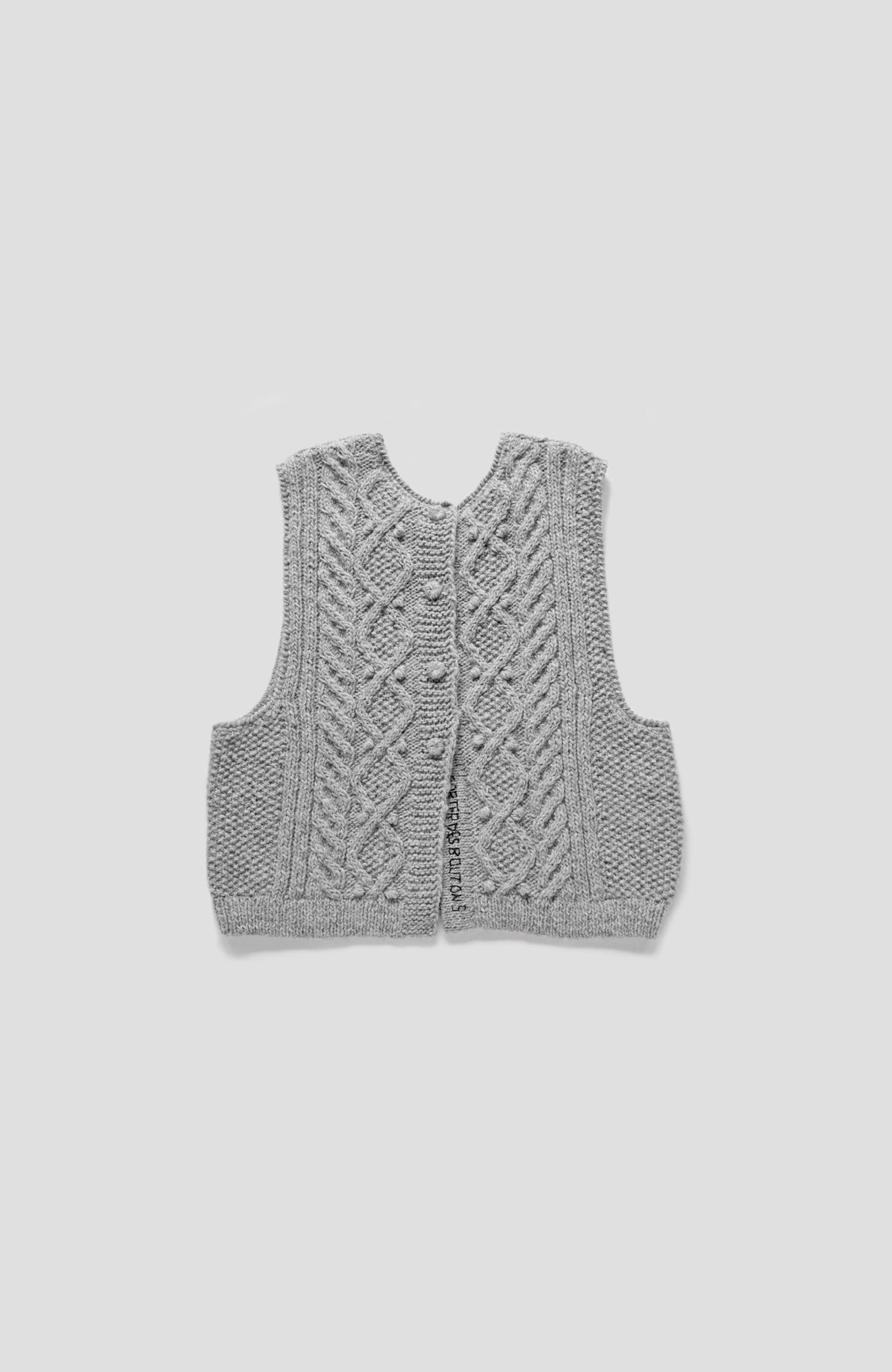 2wayアランハンドニットベスト(2026 Autumn Collection)