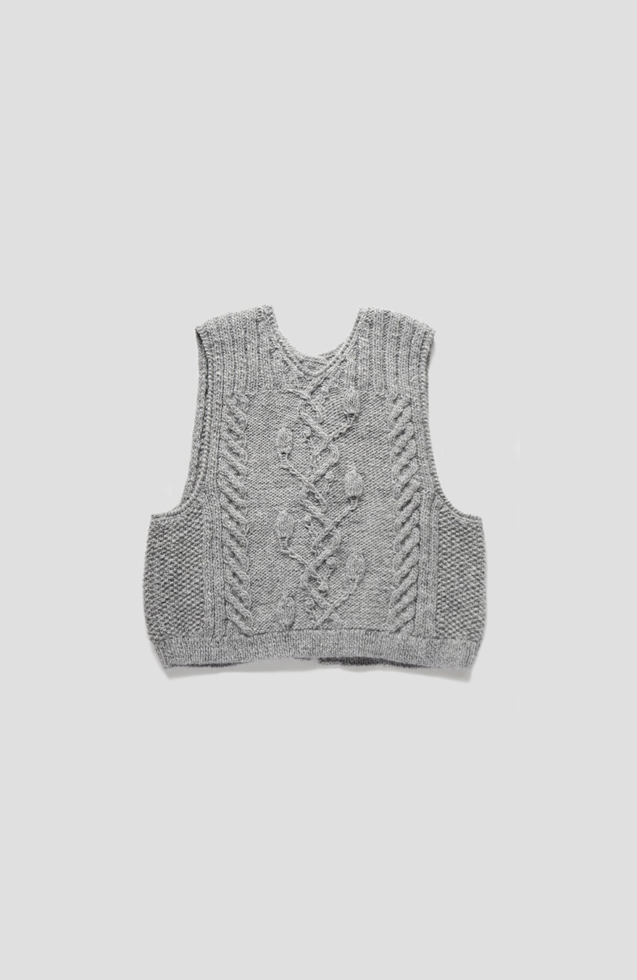2wayアランハンドニットベスト(2026 Autumn Collection)