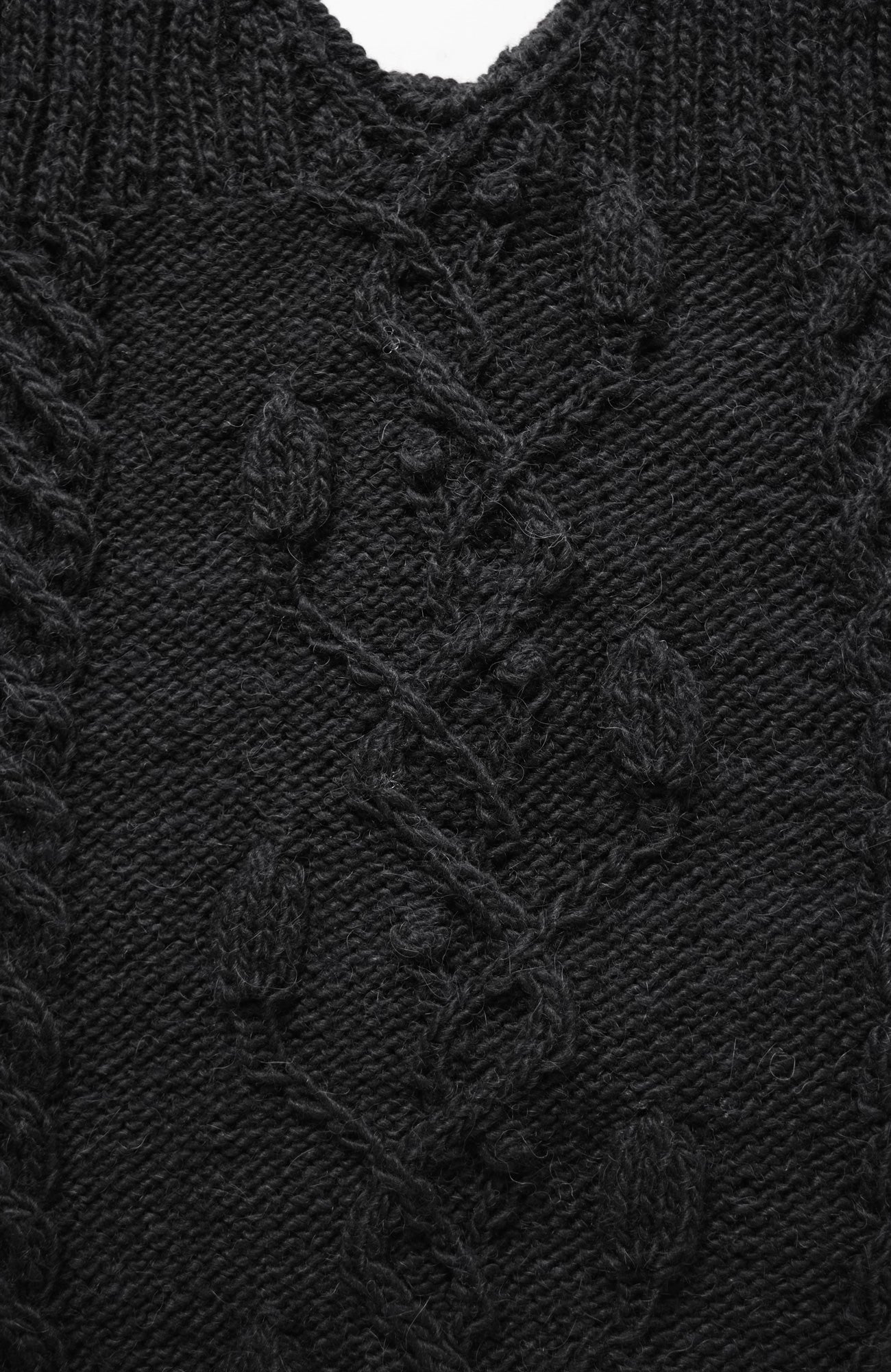 2wayアランハンドニットベスト(2026 Autumn Collection)