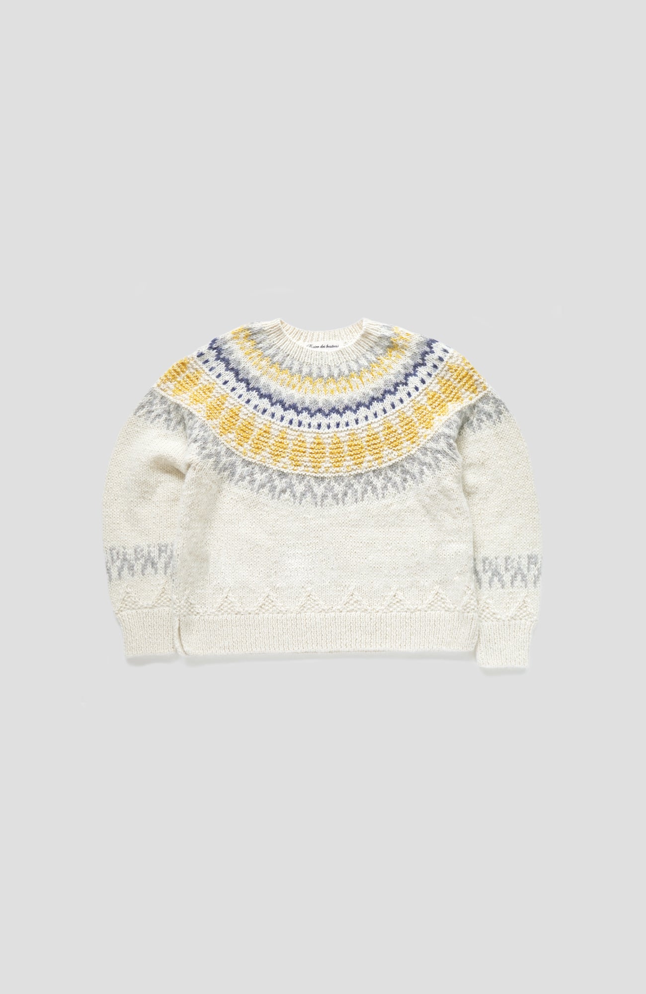 ノルディックサークルニット(2026 Autumn Collection)