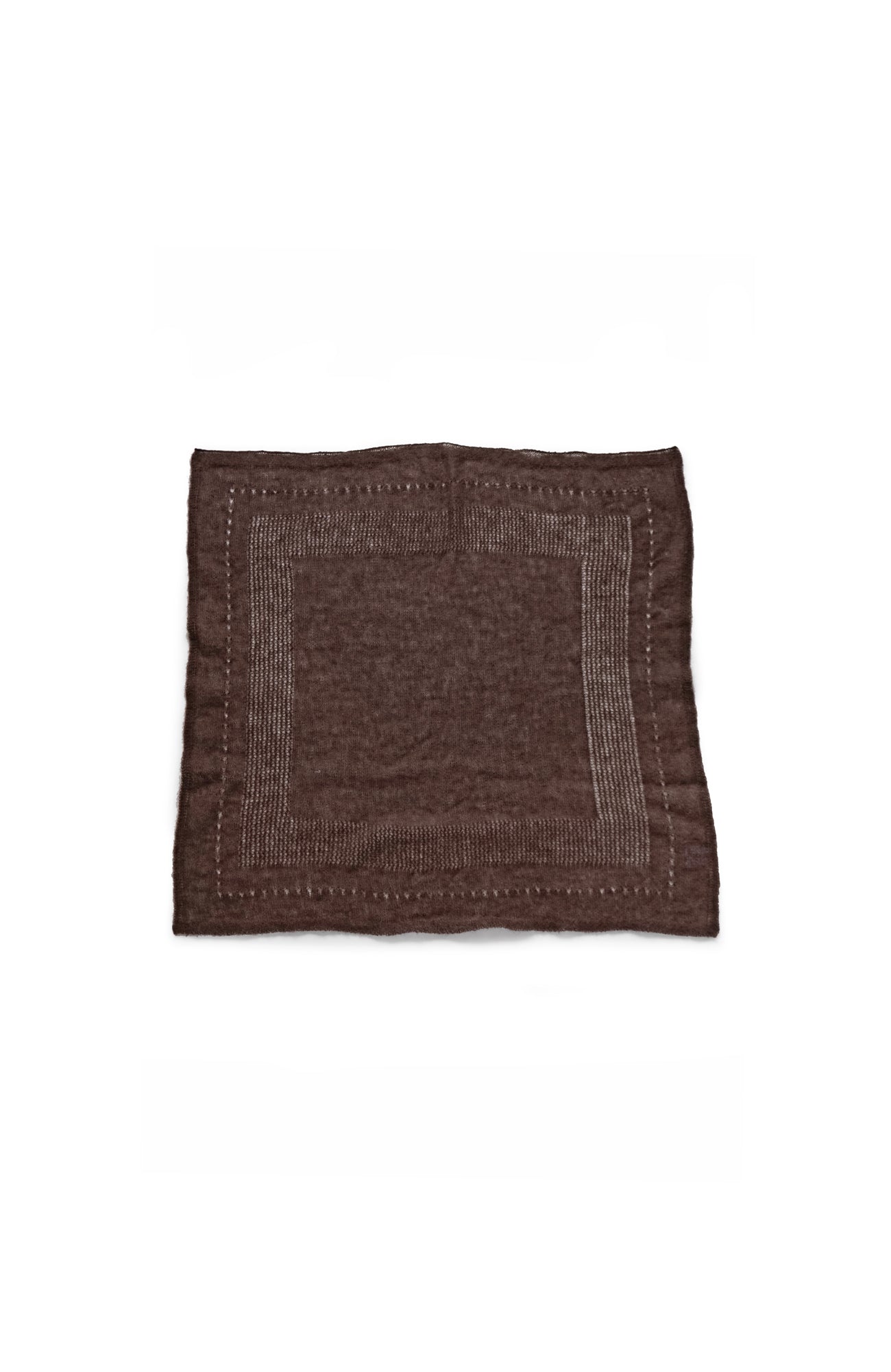 mohairスクエアストール(2026 Autumn Collection)