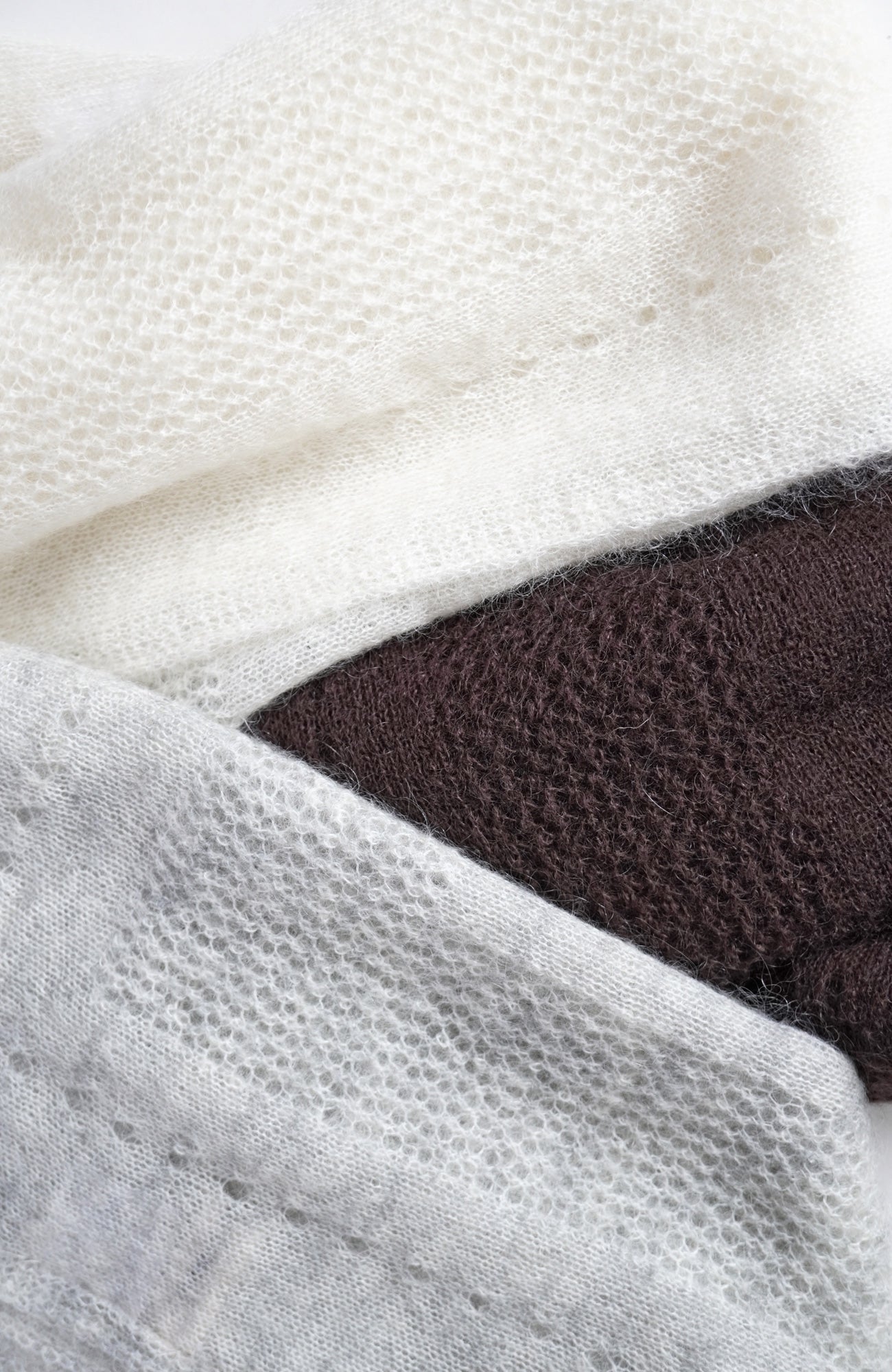 mohairスクエアストール(2026 Autumn Collection)
