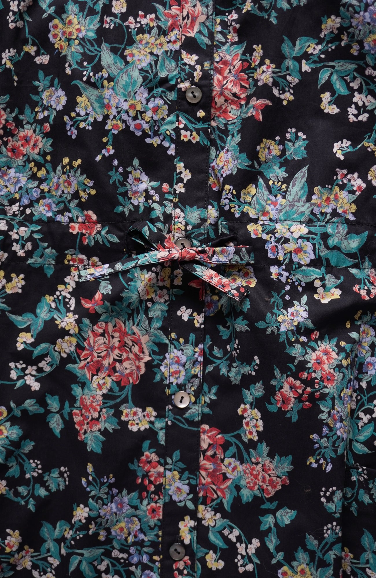 LIBERTY PRINTシャツドレス(2026-2027 Winter & Pre-spring Collection)