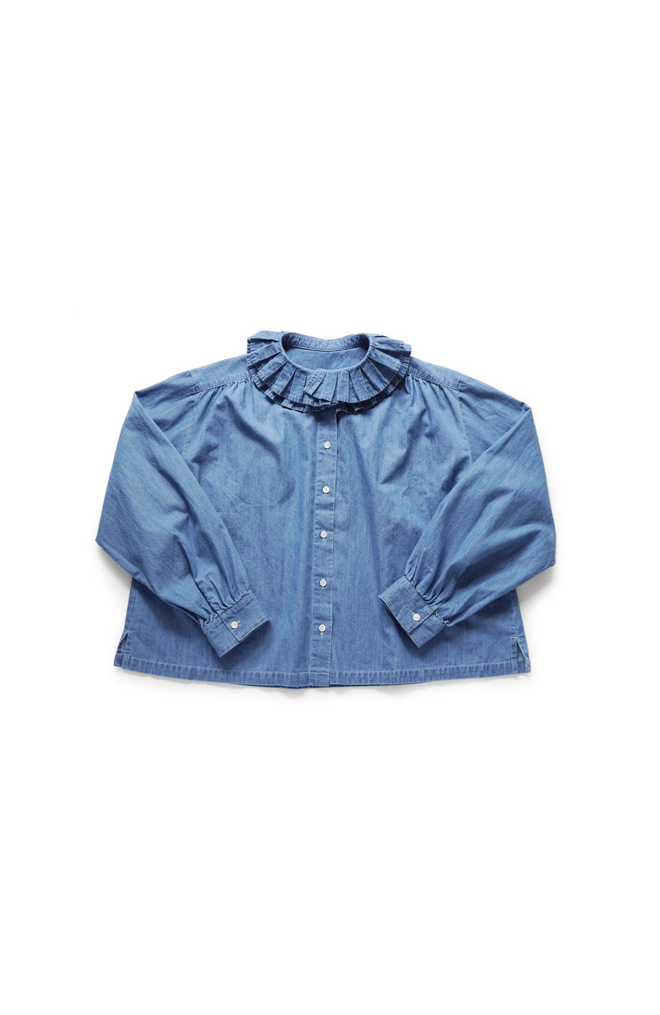 ダブルタックカラーブラウス(2026-2027 Winter & Pre-spring Collection)