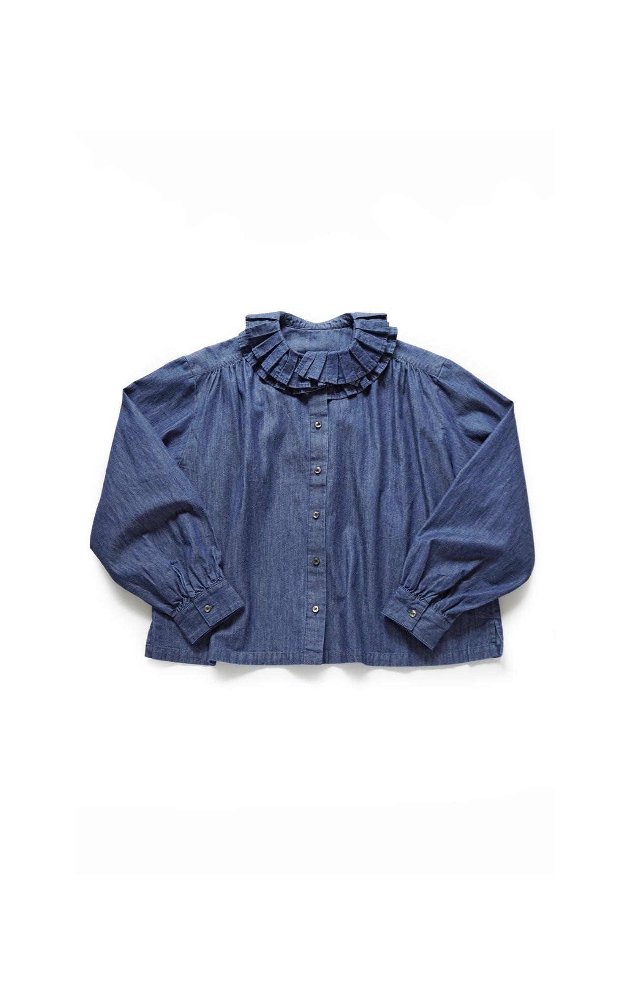 ダブルタックカラーブラウス(2026-2027 Winter & Pre-spring Collection)