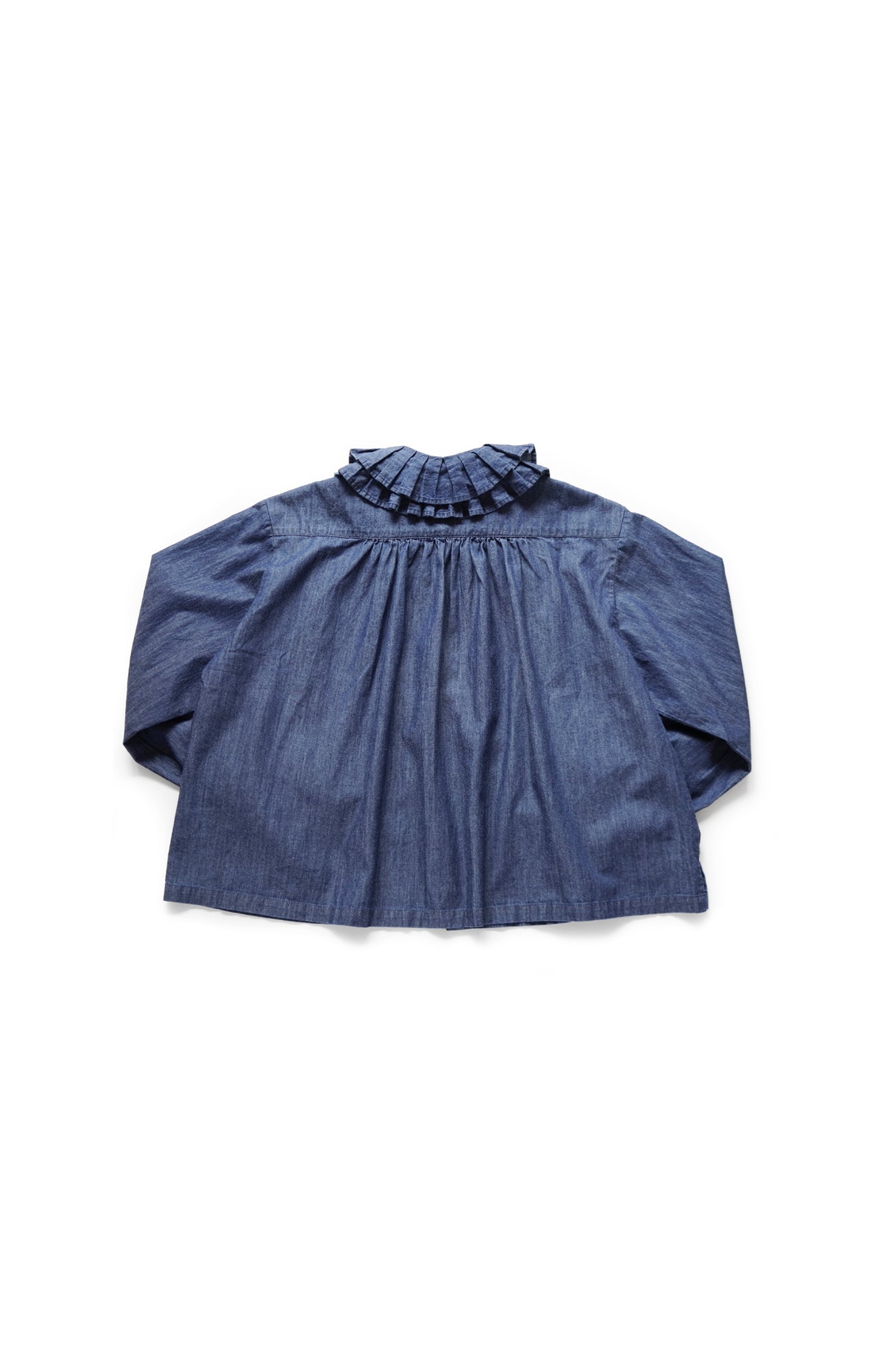 ダブルタックカラーブラウス(2026-2027 Winter & Pre-spring Collection)
