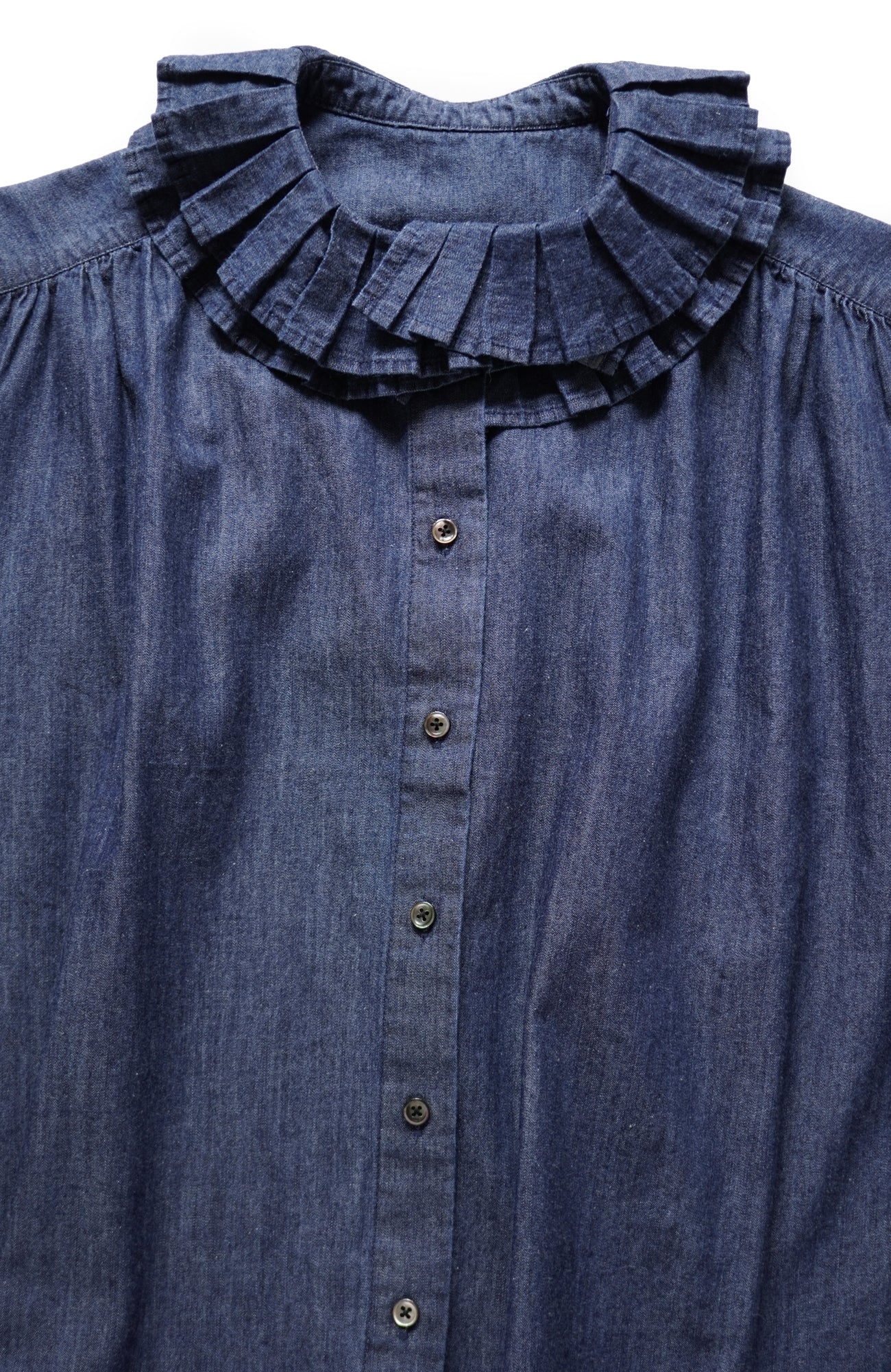 ダブルタックカラーブラウス(2026-2027 Winter & Pre-spring Collection)