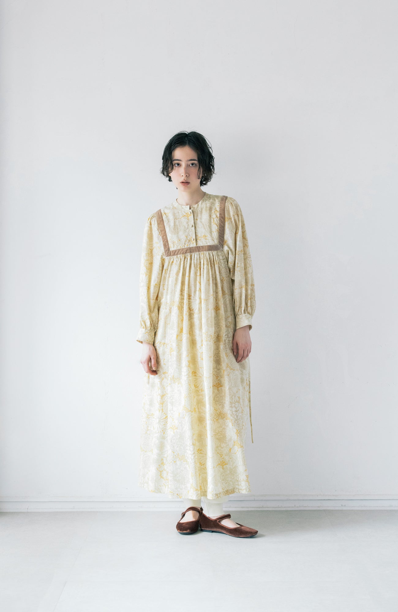 LIBERTY PRINT DRESS (2025 Autumn &amp; Winter Collection)