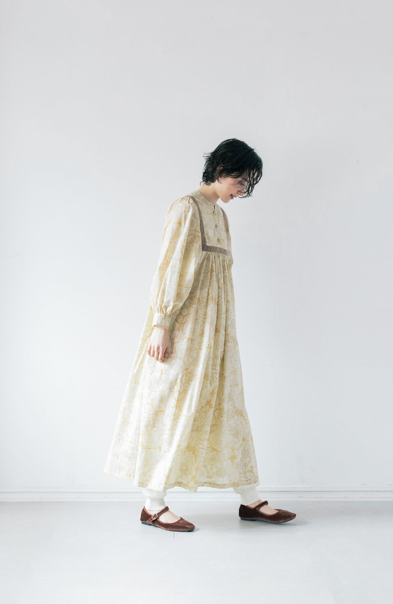 LIBERTY PRINT DRESS (2025 Autumn &amp; Winter Collection)