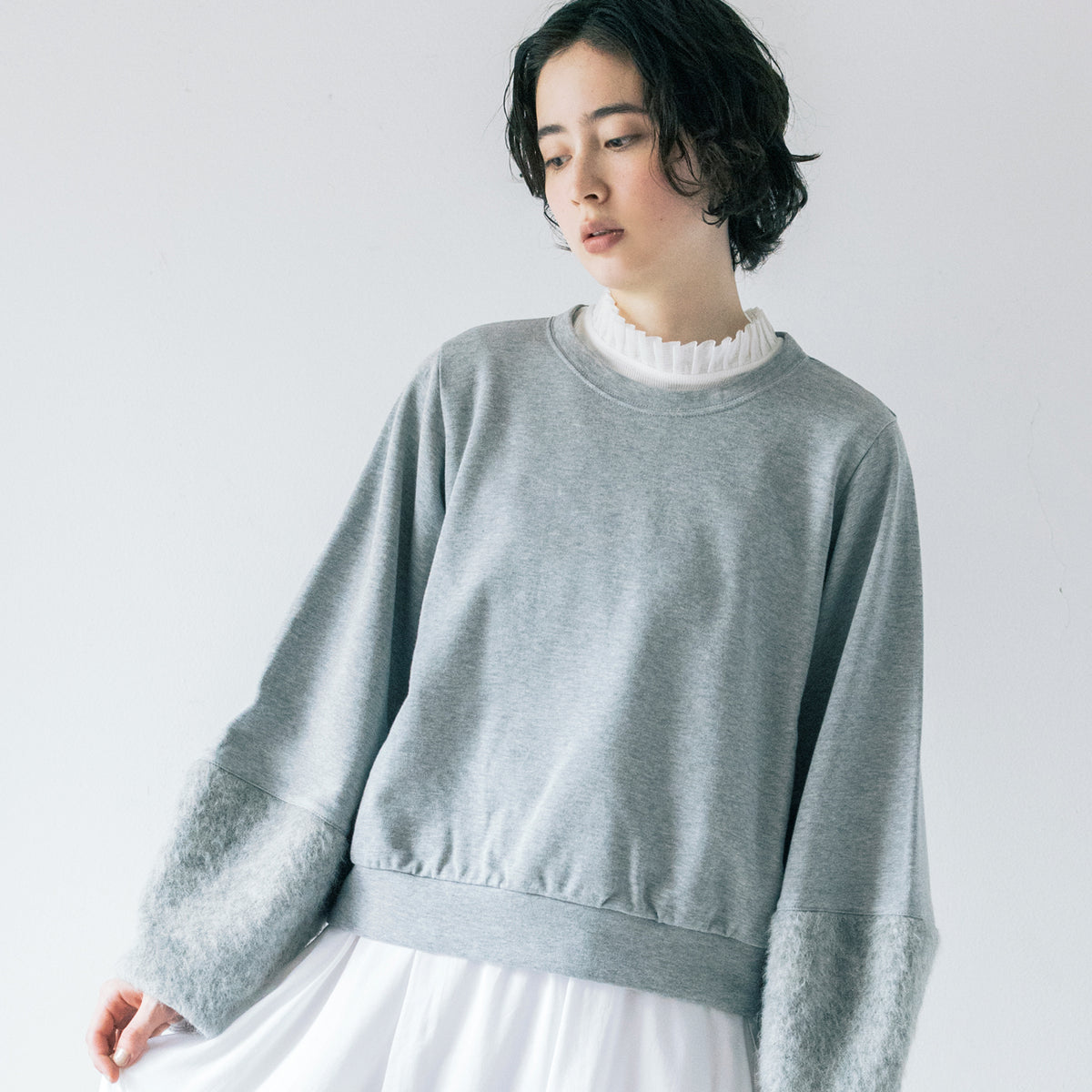 ジプソフィア gypsohila アルパカシャギープルオーバー 完売 新品タグ