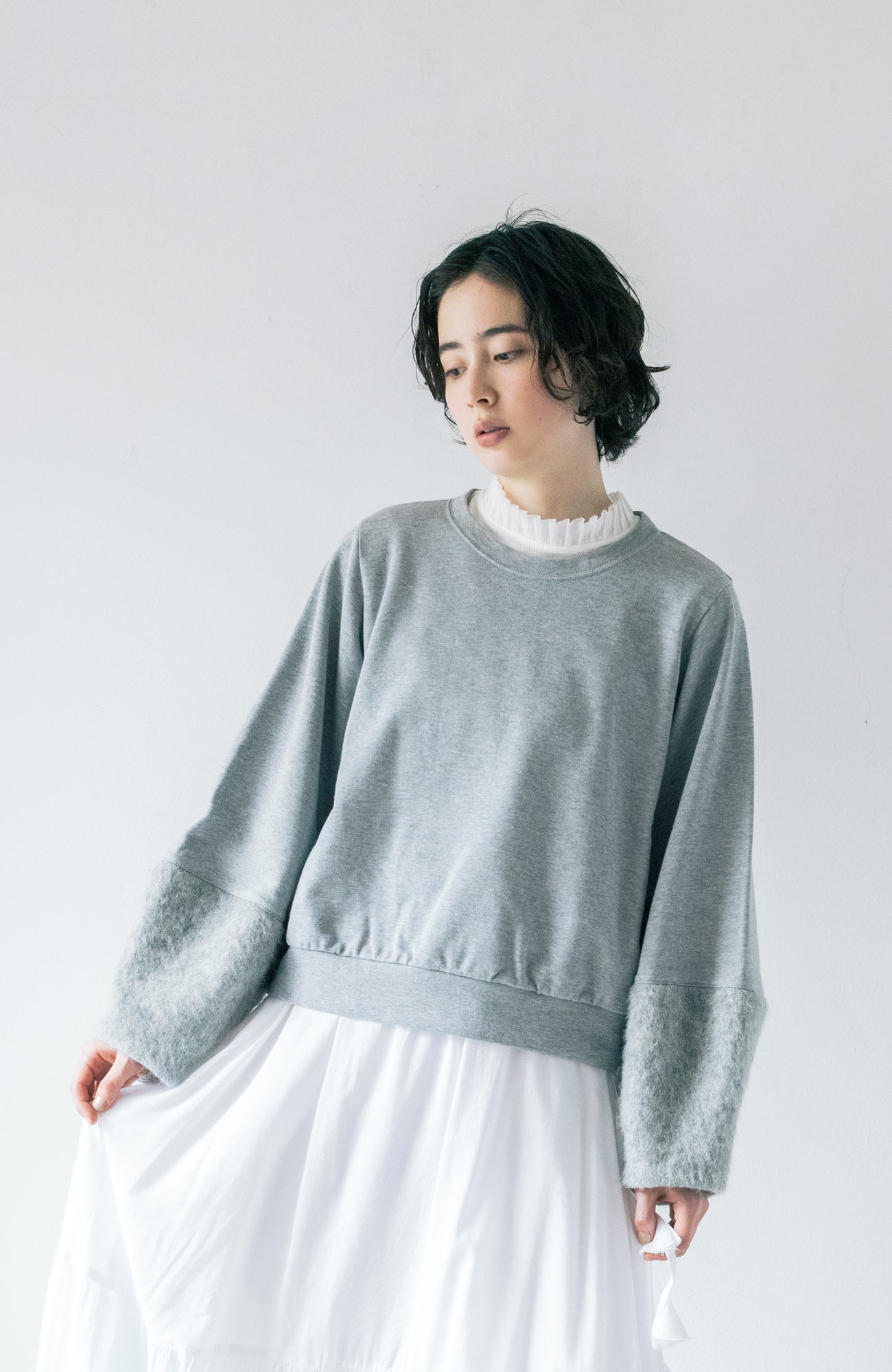 Shaggy Cuff Pullover (2025 Autumn &amp; Winter Collection)