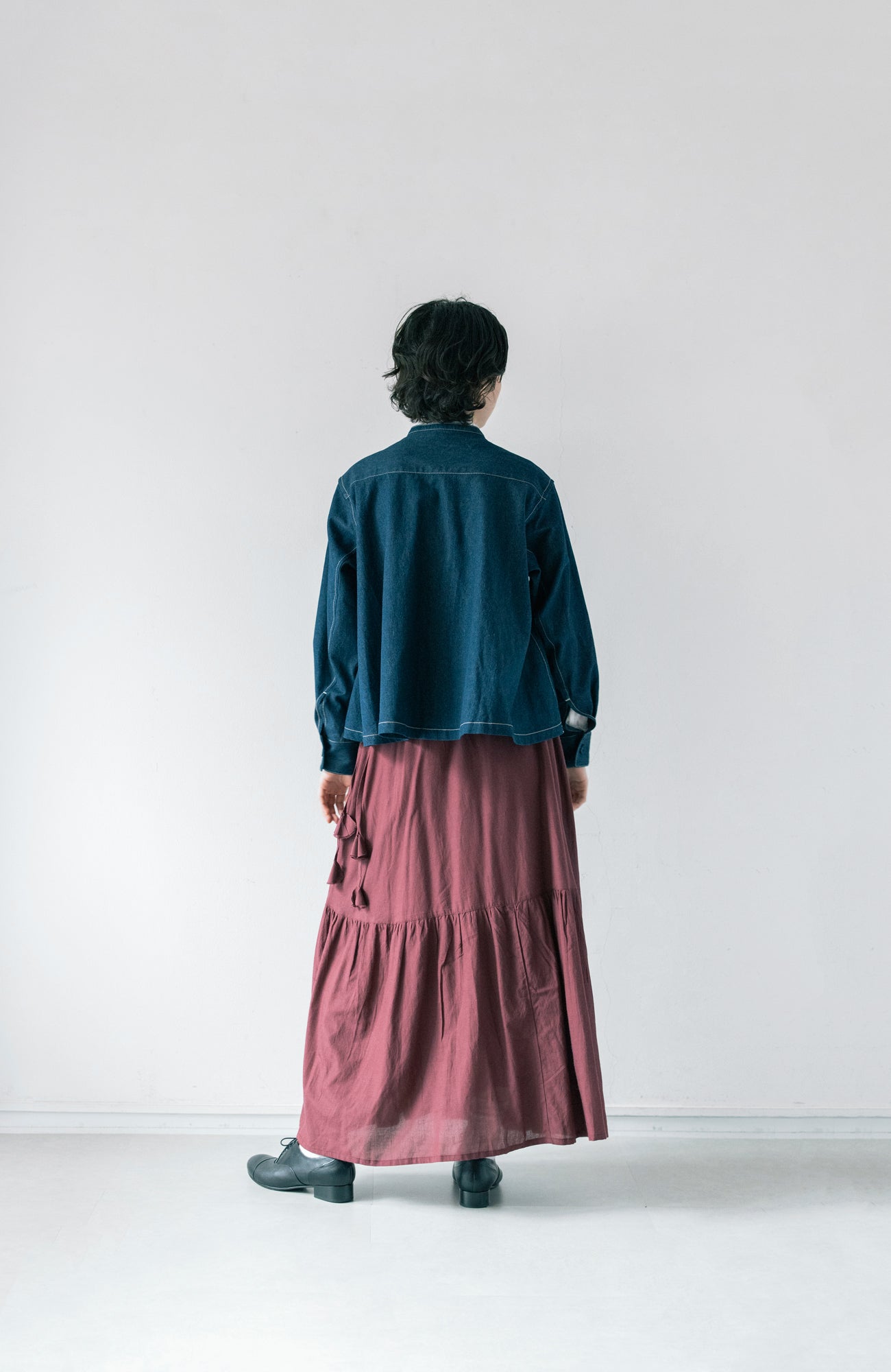 デニムバックフレアジャケット(2025 Autumn & Winter Collection)