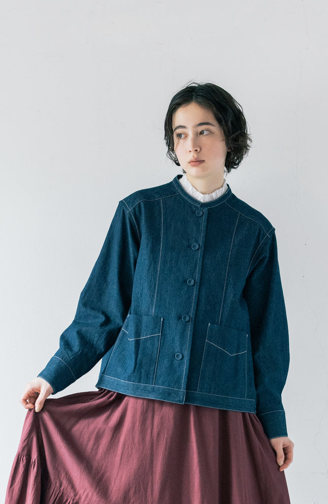 デニムバックフレアジャケット(2025 Autumn & Winter Collection)