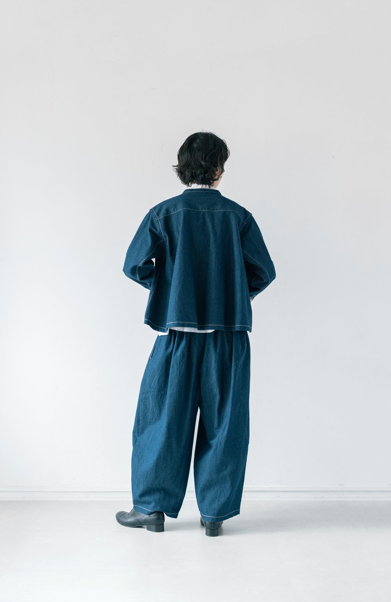デニムバックフレアジャケット(2025 Autumn & Winter Collection)