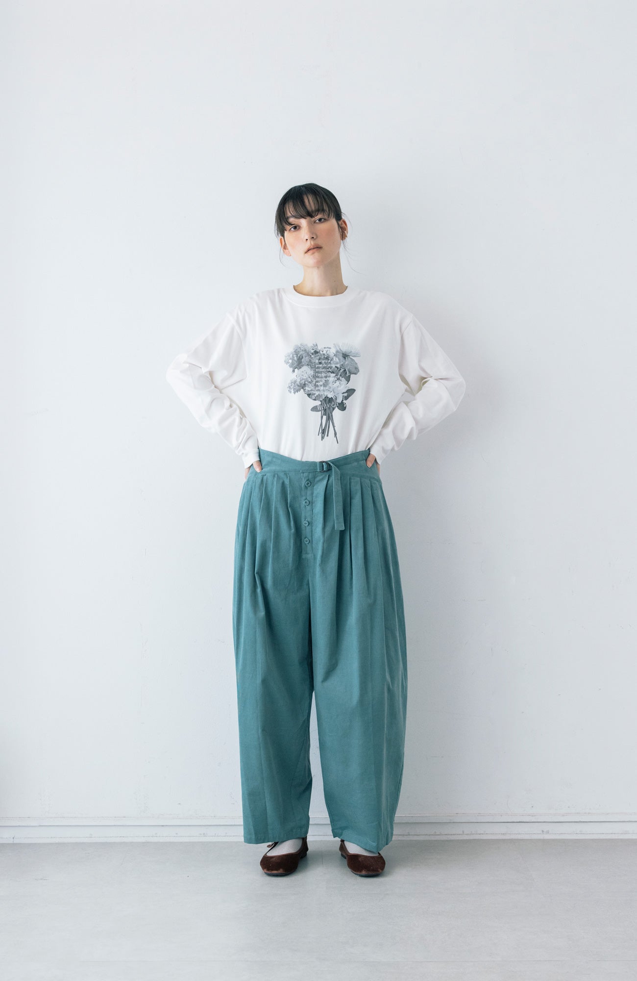 オーバルパンツ/シャツコール(2025-2026 Winter & Pre-spring Collection)