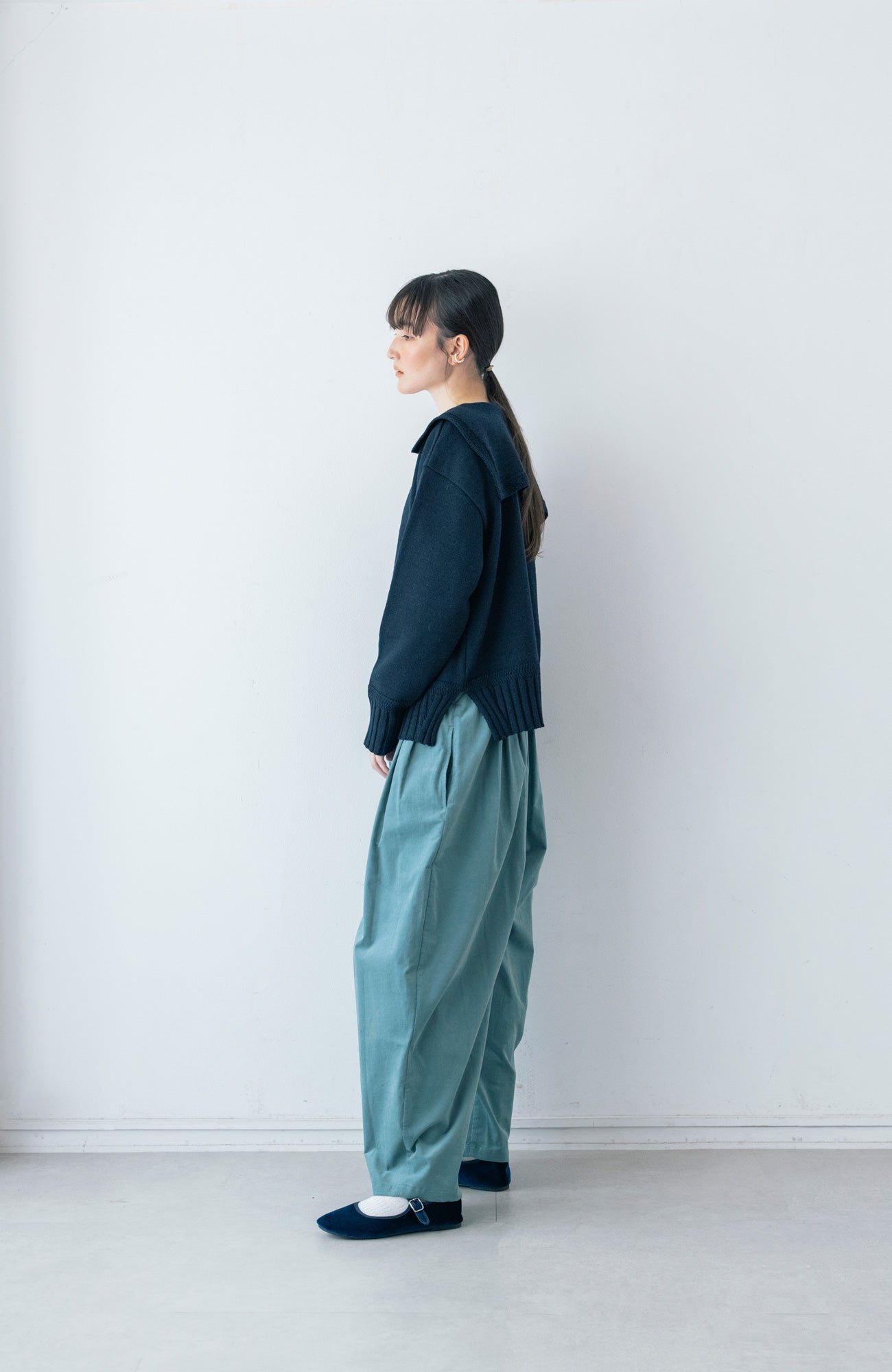 オーバルパンツ/シャツコール(2025-2026 Winter & Pre-spring Collection)