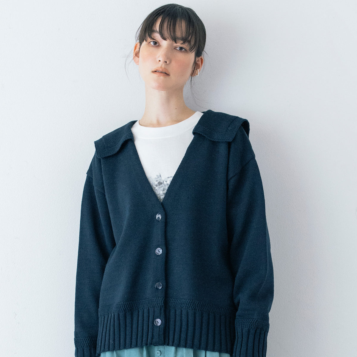 セーラーカラーカーディガン(2025-2026 Winter & Pre-spring Collection)