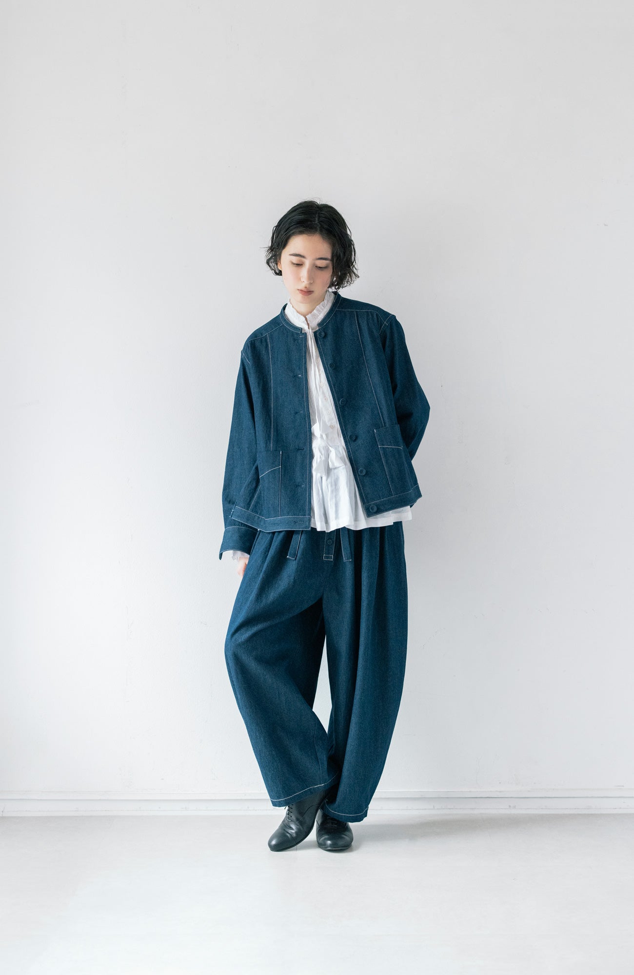 デニムオーバルパンツ(2025 Autumn & Winter Collection)
