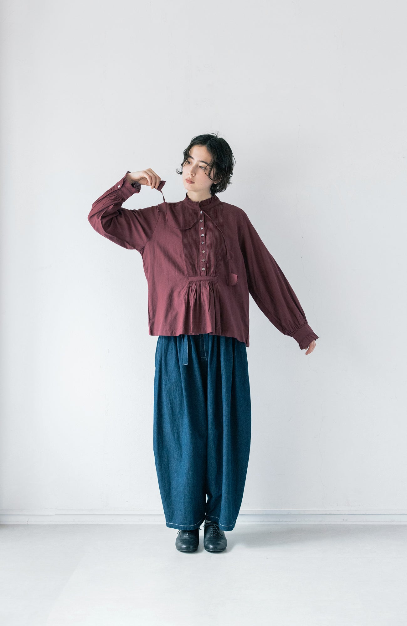 ピンタックブラウス(2025 Autumn & Winter Collection)
