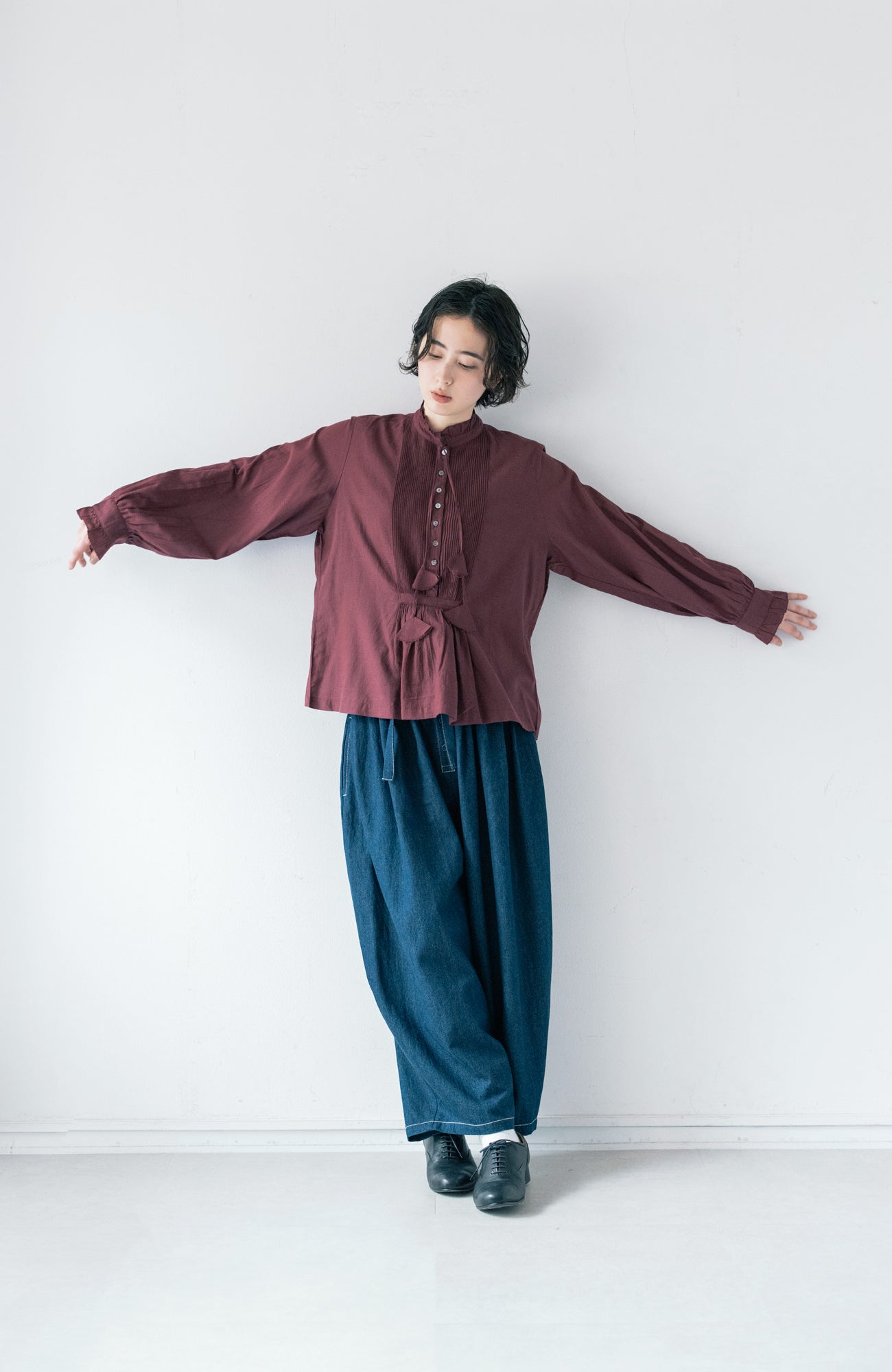 ピンタックブラウス(2025 Autumn & Winter Collection)