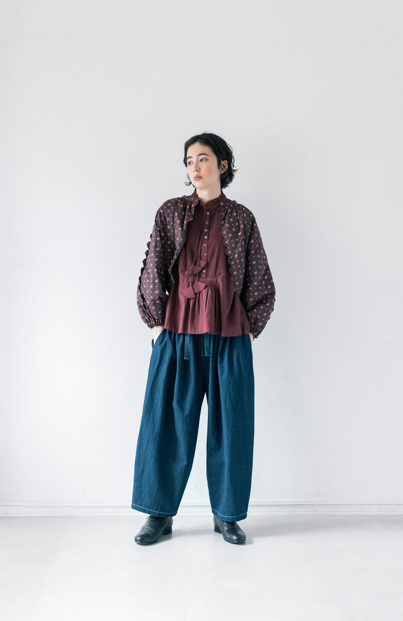 LIBERTY PRINTキルティングジャケット(2025 Autumn & Winter Collection)