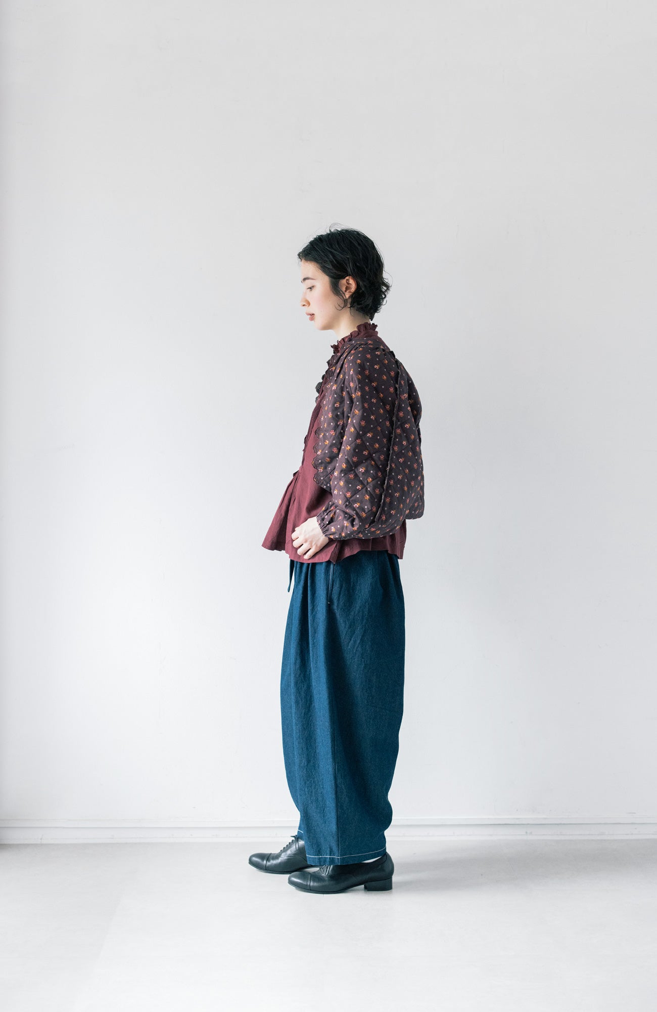 LIBERTY PRINTキルティングジャケット(2025 Autumn & Winter Collection)