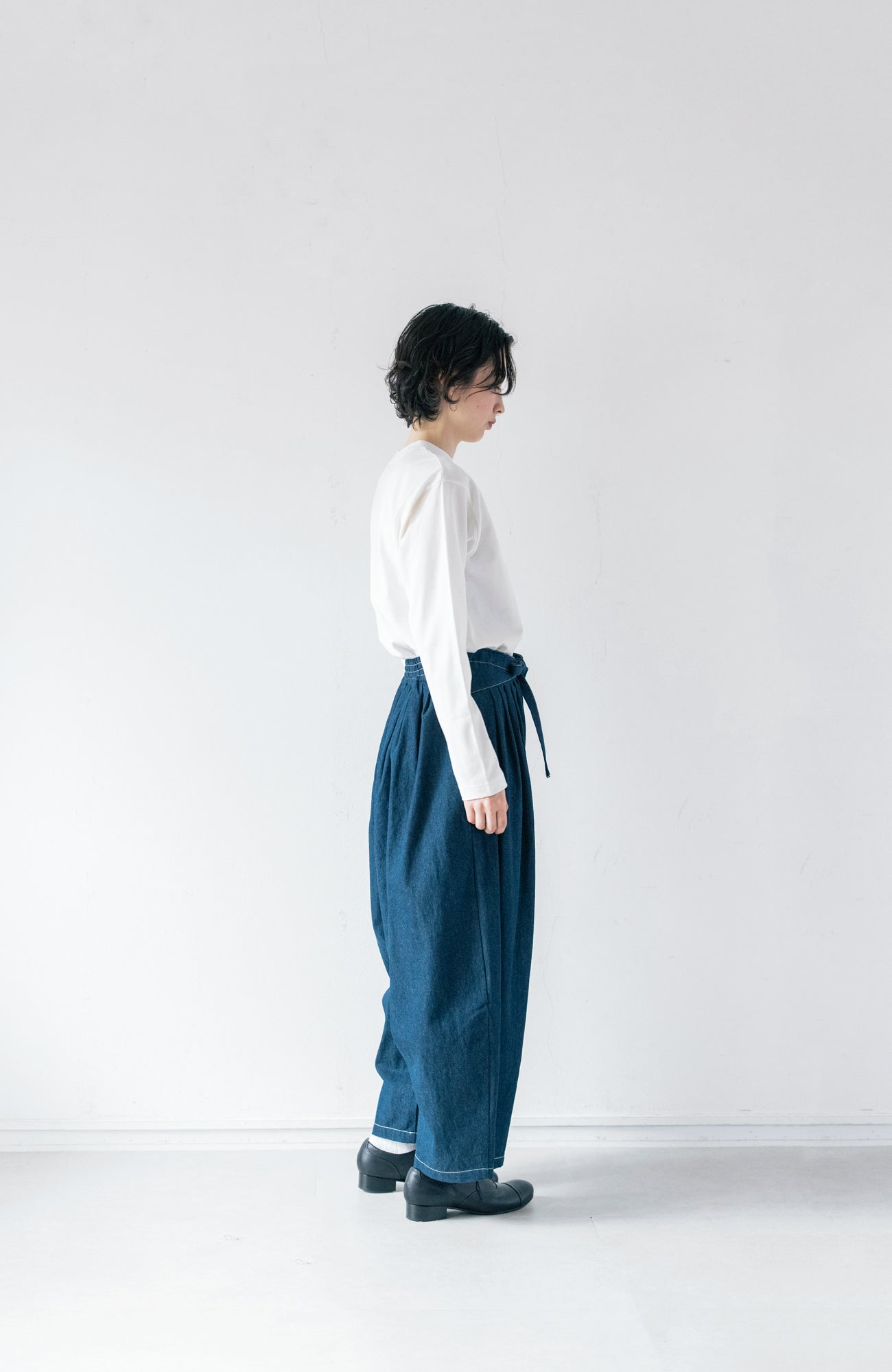 bouquet long sleeve T-shirt collar (2025 Autumn &amp; Winter Collection)